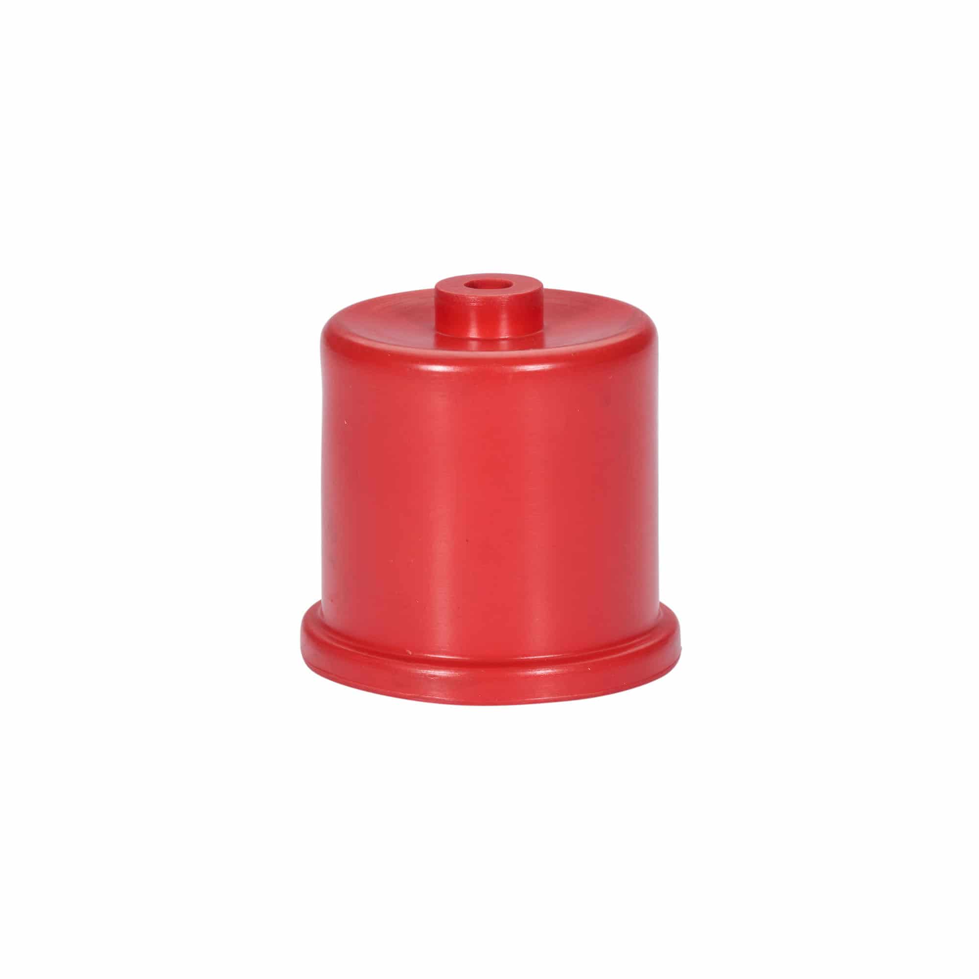 Tampa de fermentação Tipo 4a, borracha, vermelho Tampa de fermentação Tipo 4a, borracha, vermelho