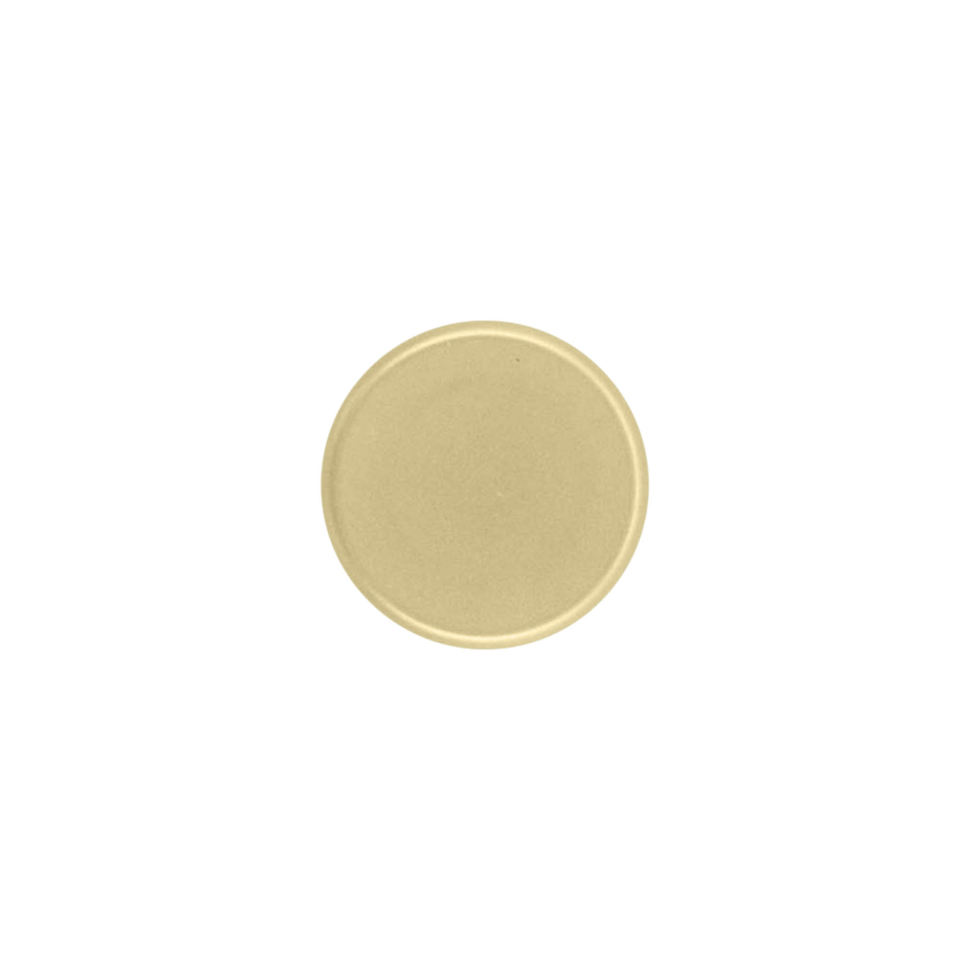 Rolha de pega 19 mm, plástico, dourado, para abertura: cortiça
