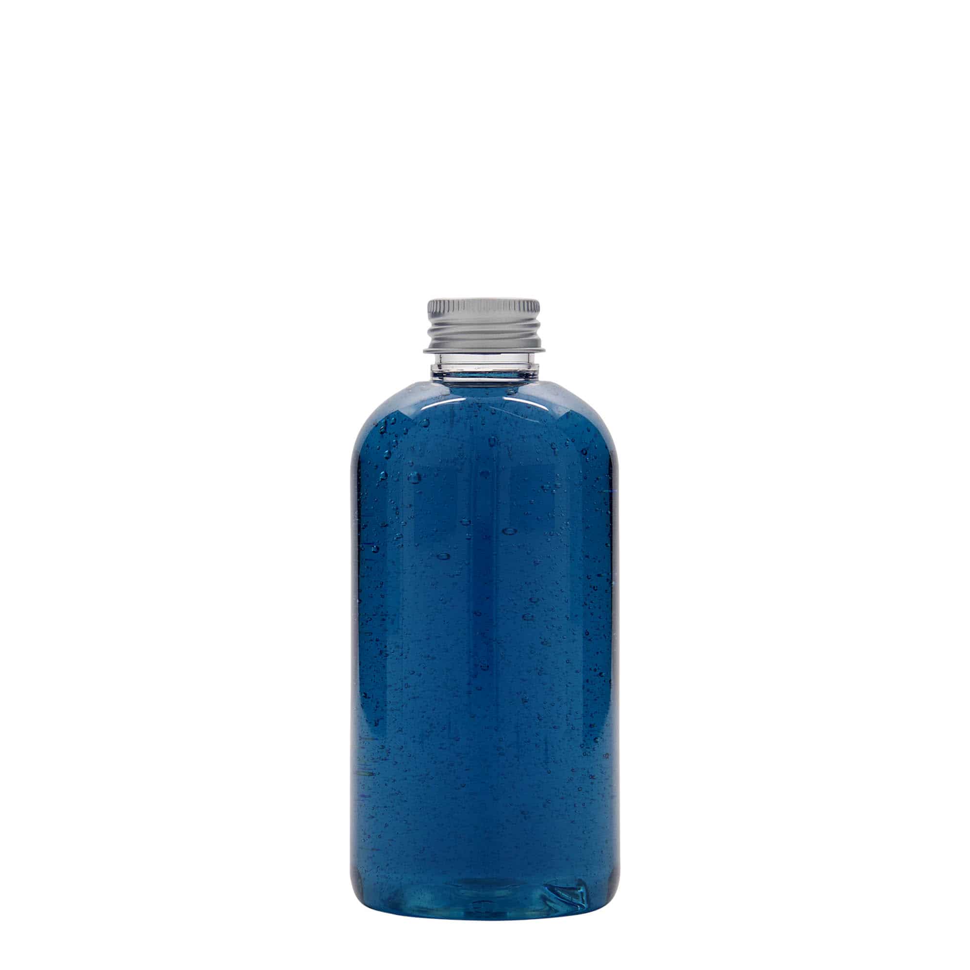 250 ml Garrafa PET 'Boston', plástico, boca: 24/410