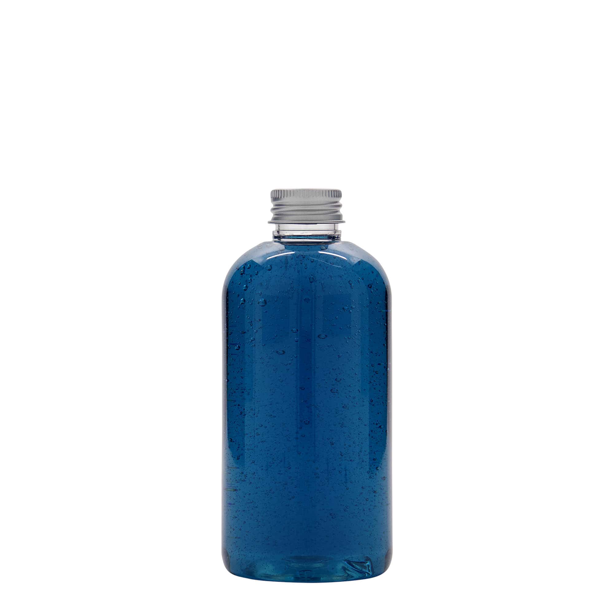 Garrafa PET de 250 ml 'Boston', plástico, bocal: 24/410