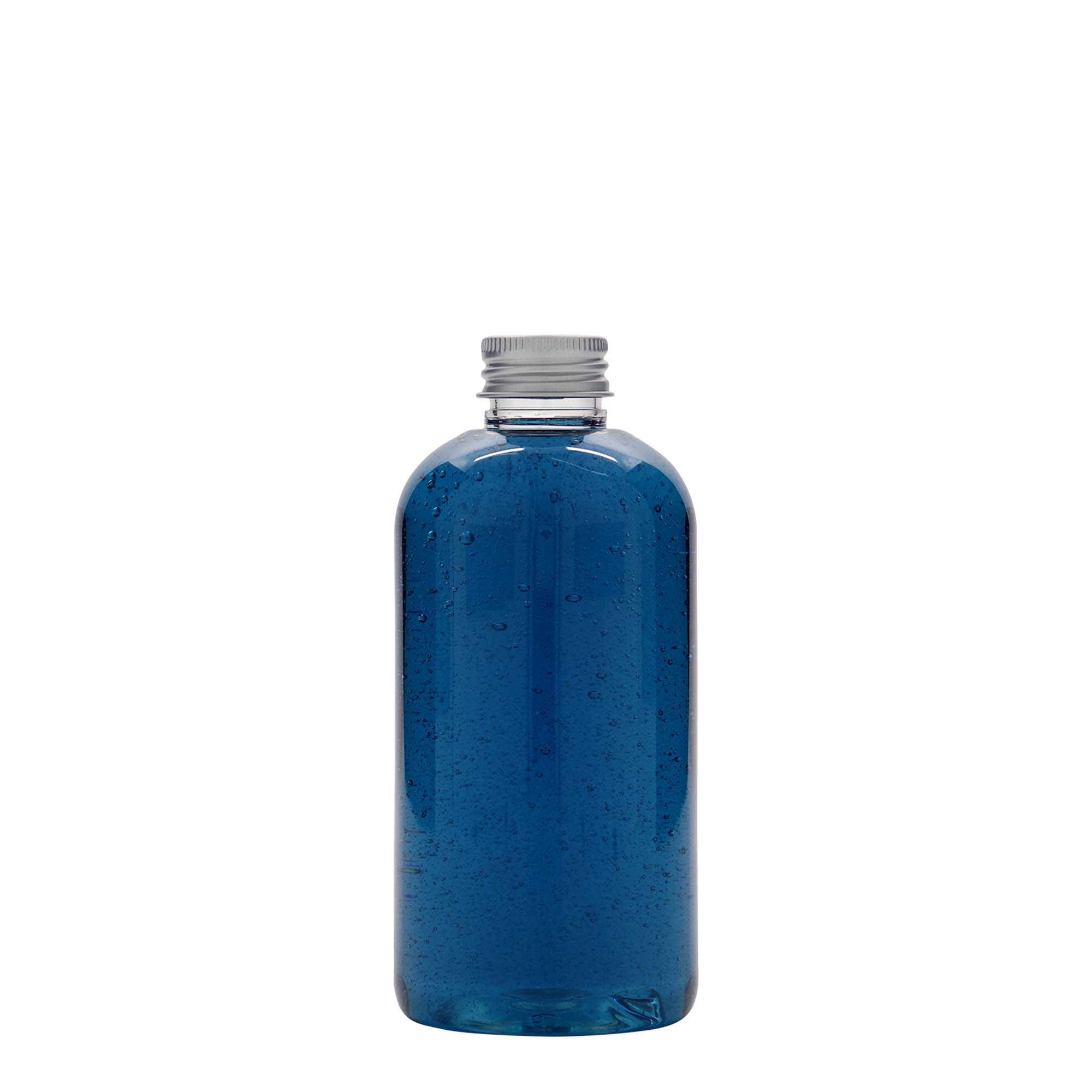 Garrafa PET de 250 ml 'Boston', plástico, bocal: 24/410