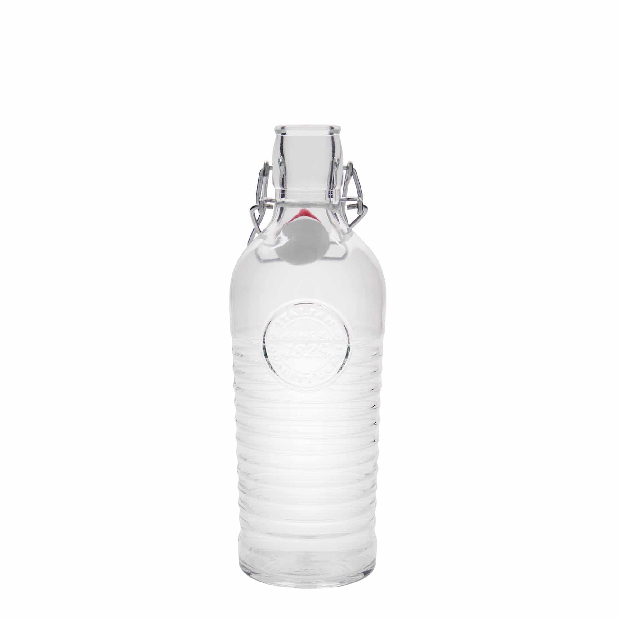 Garrafa de vidro de 750 ml 'Officina 1825', boca: fecho de alavanca