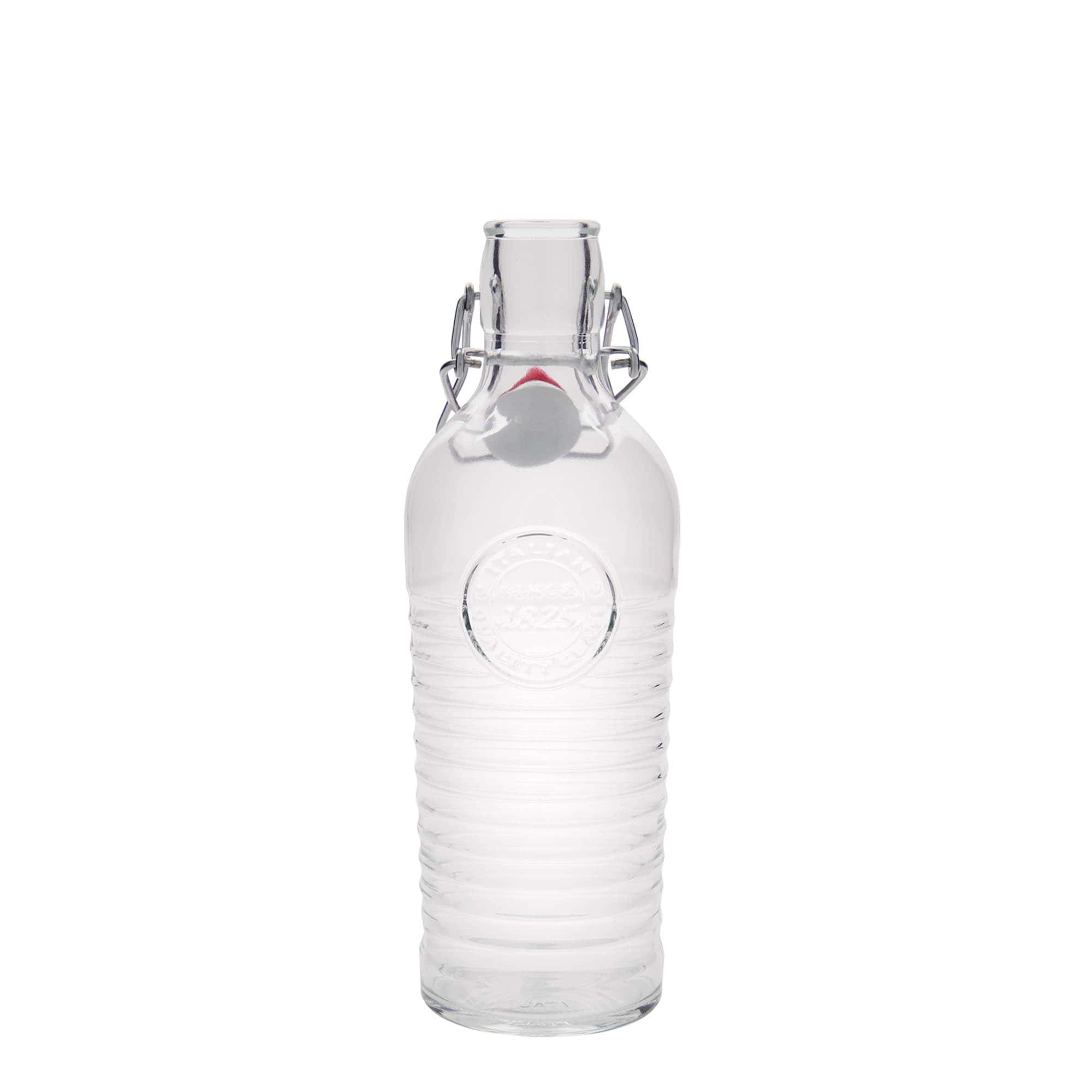 Garrafa de vidro de 750 ml 'Officina 1825', boca: fecho de alavanca