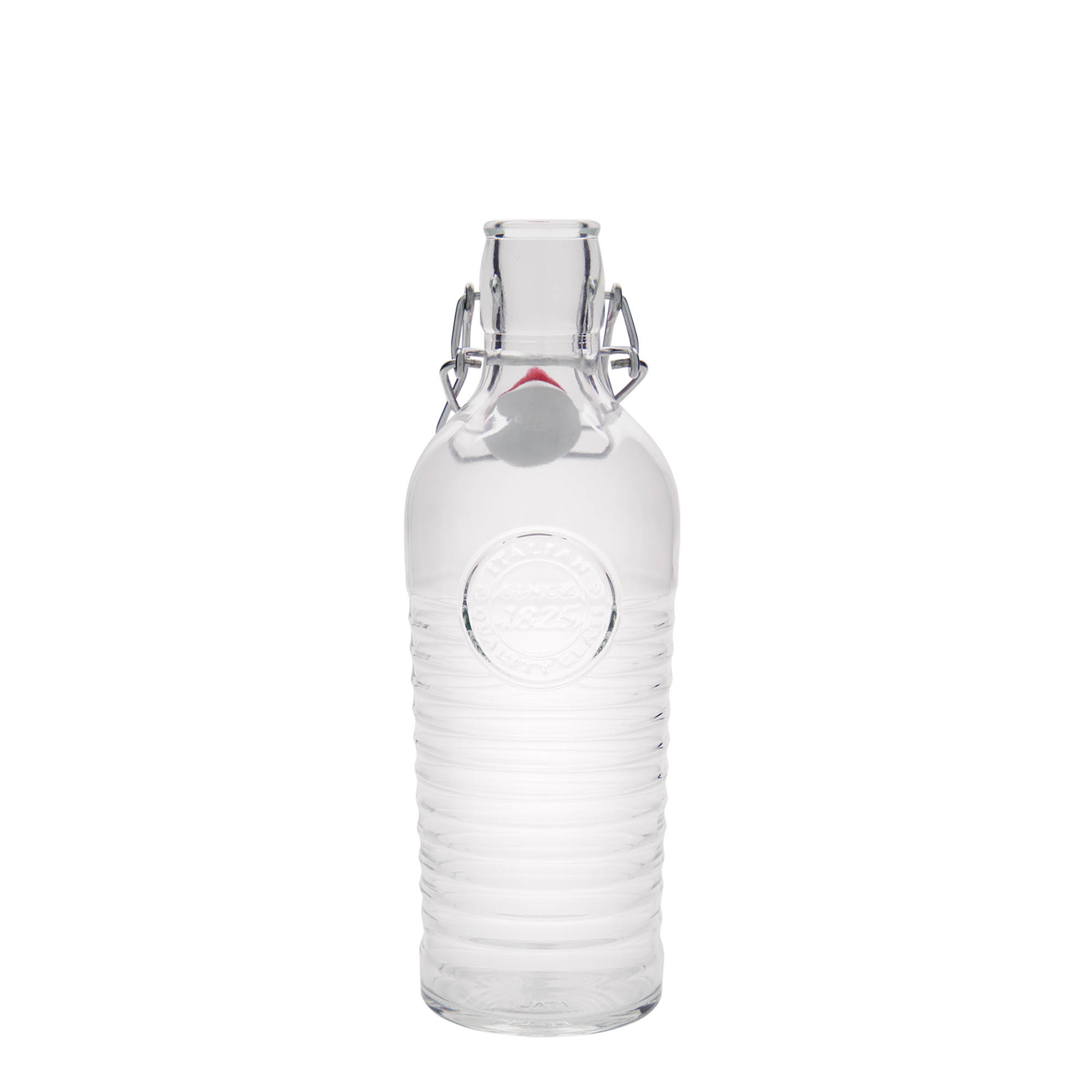 Garrafa de vidro de 750 ml 'Officina 1825', boca: fecho de alavanca