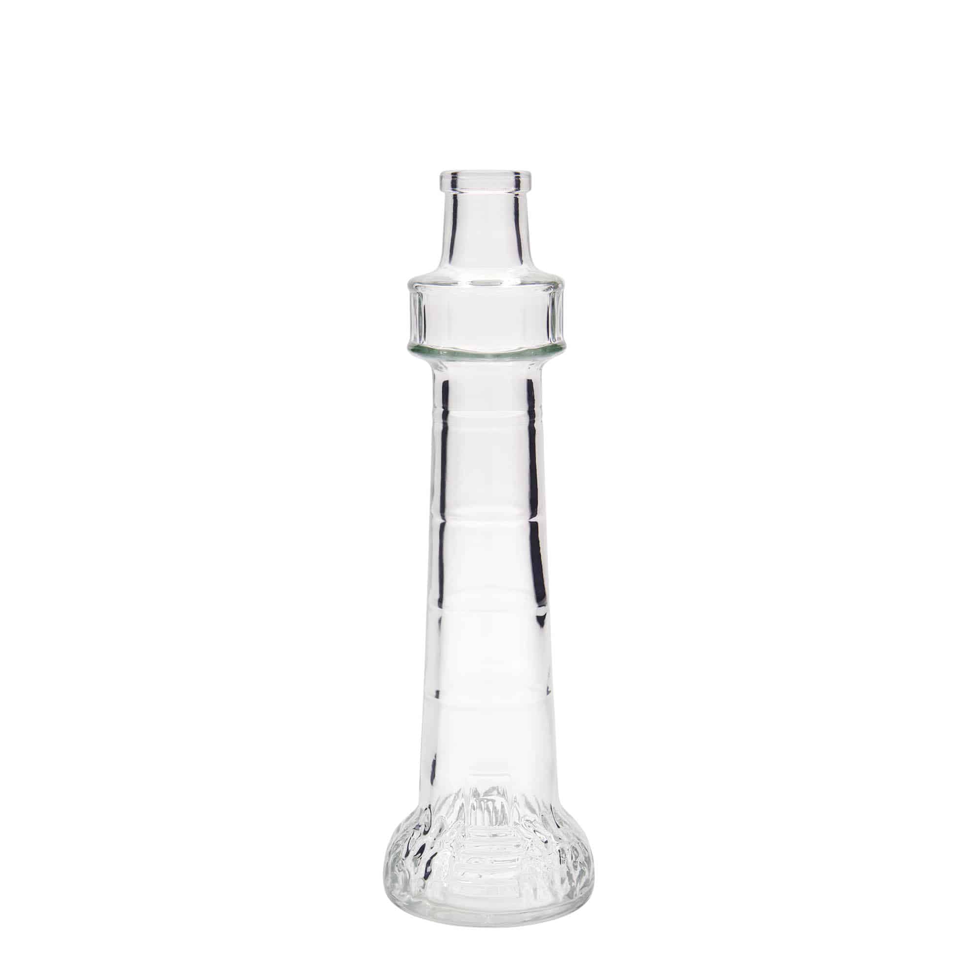 Garrafa de vidro de 200 ml 'Leuchtturm', boca: cortiça