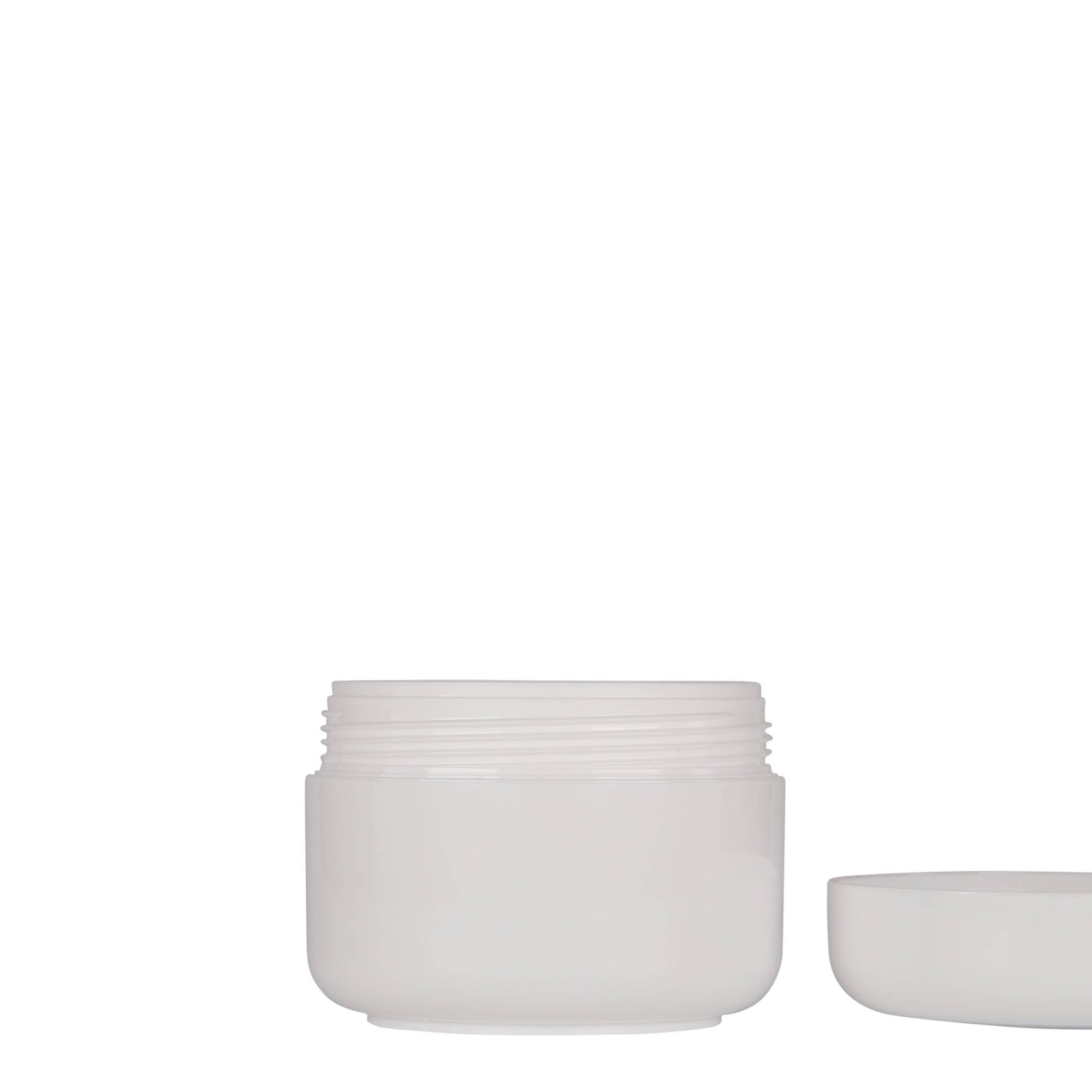 150 ml frasco de plástico 'Bianca', PP, branco, abertura: tampa de rosca 150 ml frasco de plástico 'Bianca', PP, branco, abertura: tampa de rosca