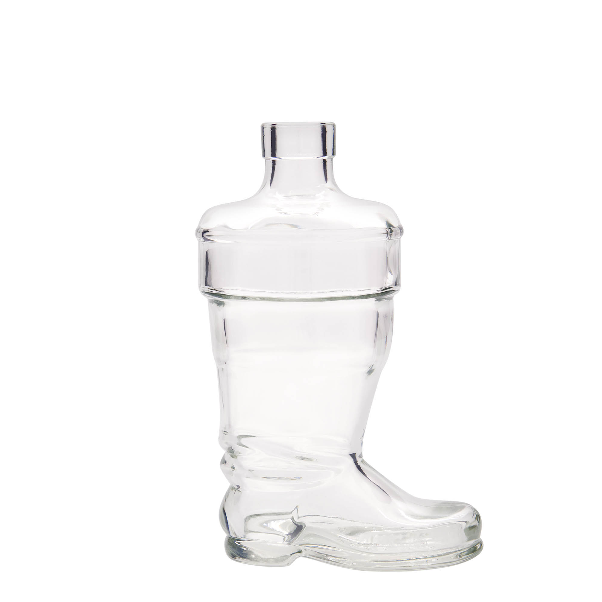 Garrafa de vidro de 350 ml 'Bota', Boca: Cortiça