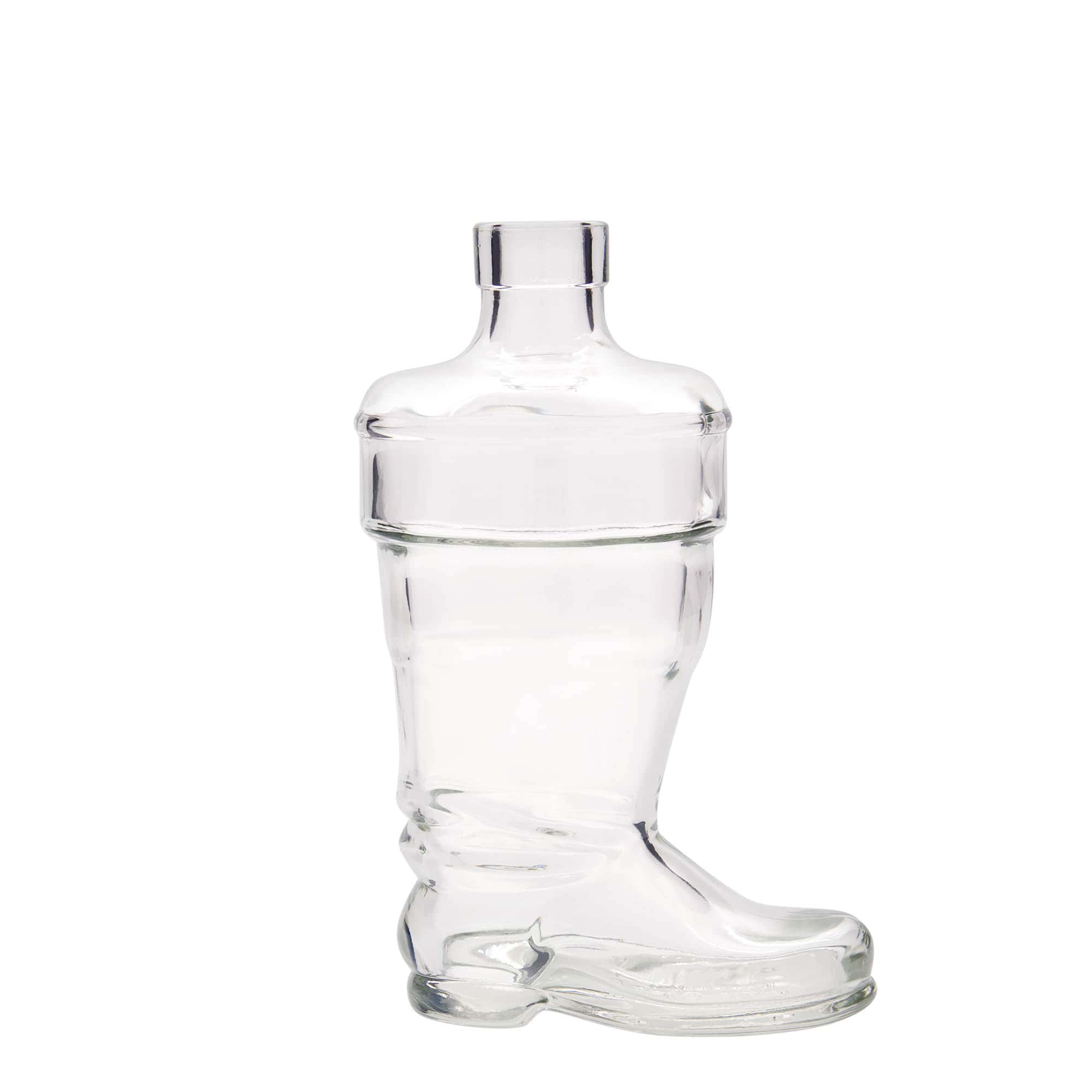 Garrafa de vidro de 350 ml 'Bota', Boca: Cortiça