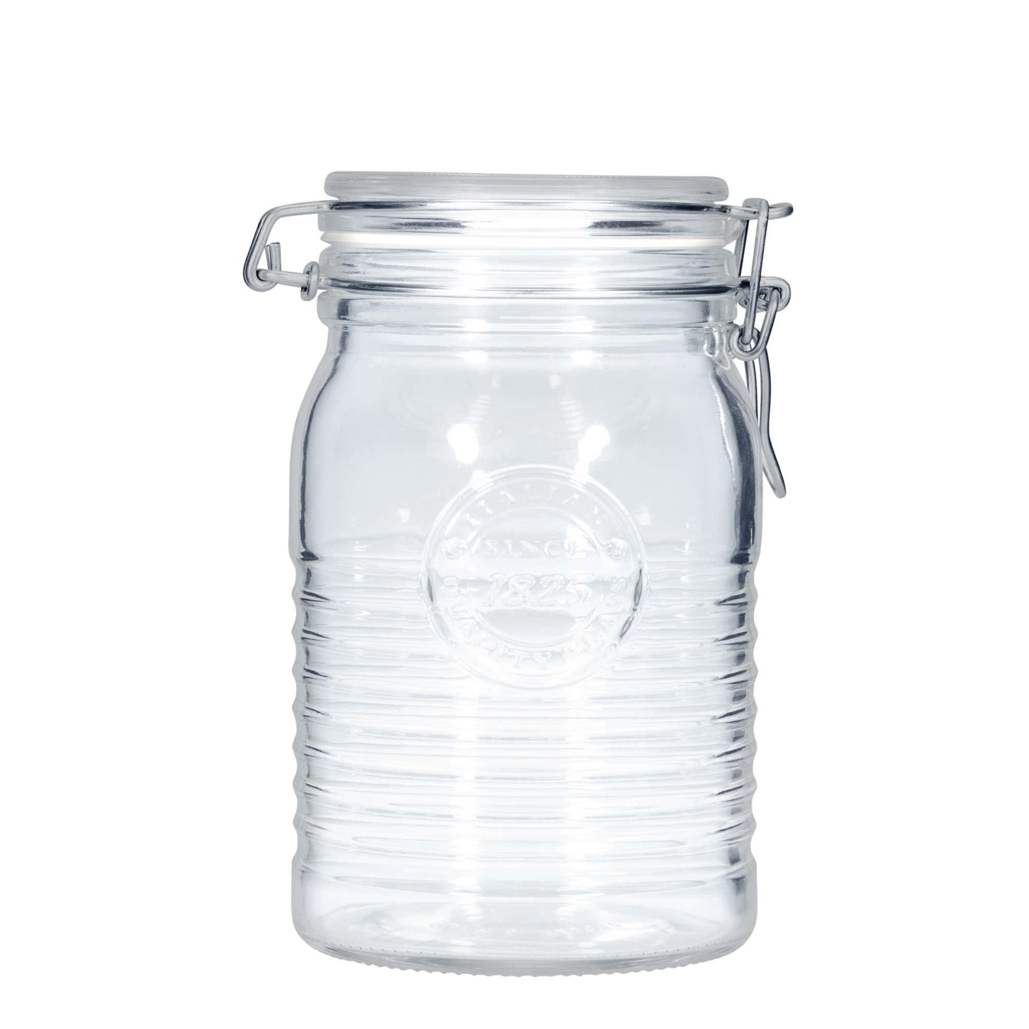 1.000 ml frasco com tampa de arame 'Officina 1825', boca: fecho de arame 1.000 ml frasco com tampa de arame 'Officina 1825', boca: fecho de arame
