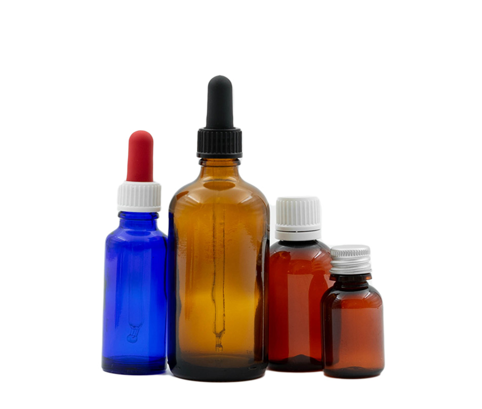 Frascos de remédios com imagem de azulejos Imagem em mosaico para a categoria Frascos de Medicamentos