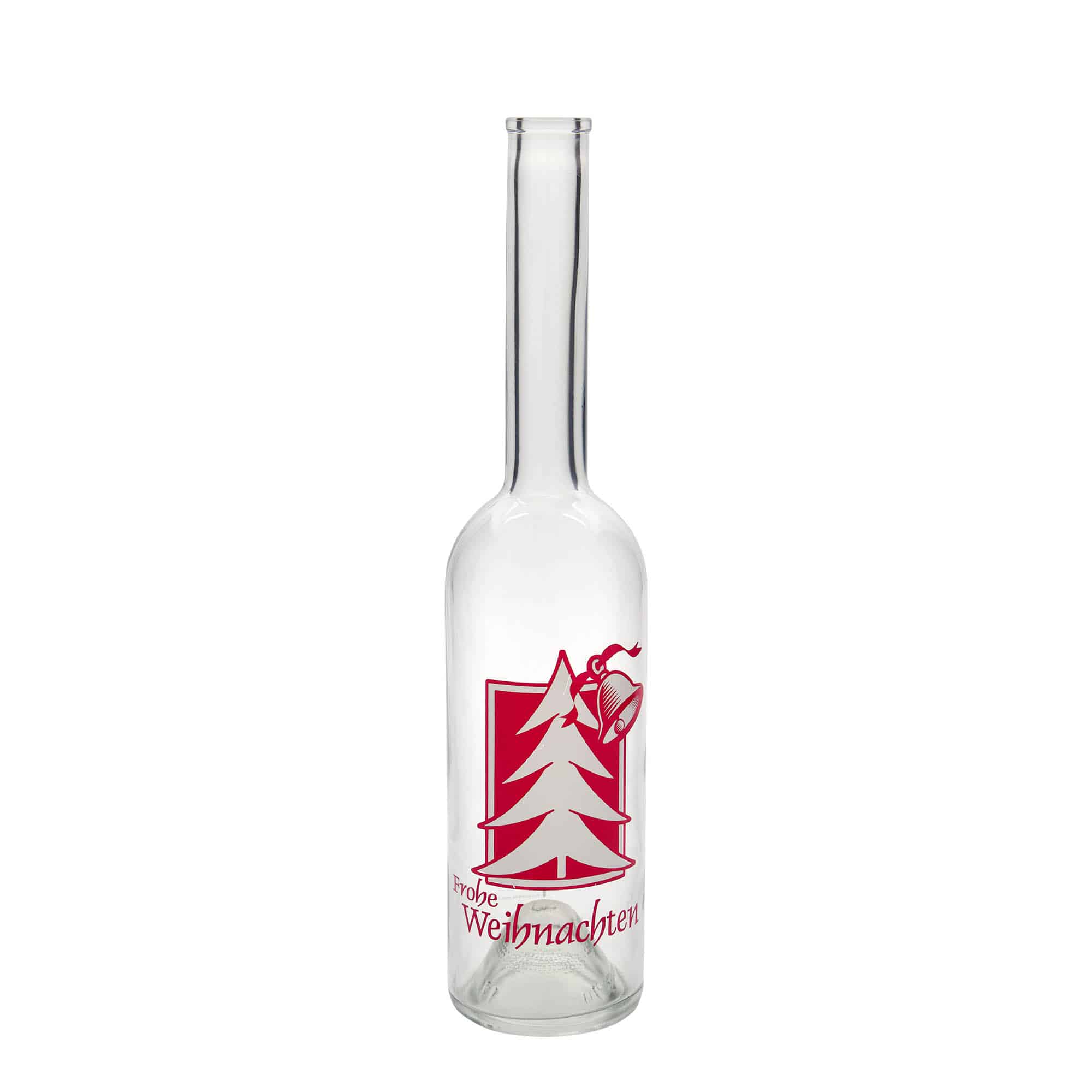 500 ml Garrafa de vidro 'Opera', Motivo: Votos de Feliz Natal, boca: Cortiça 500 ml Garrafa de vidro 'Opera', Motivo: Votos de Feliz Natal, boca: Cortiça
