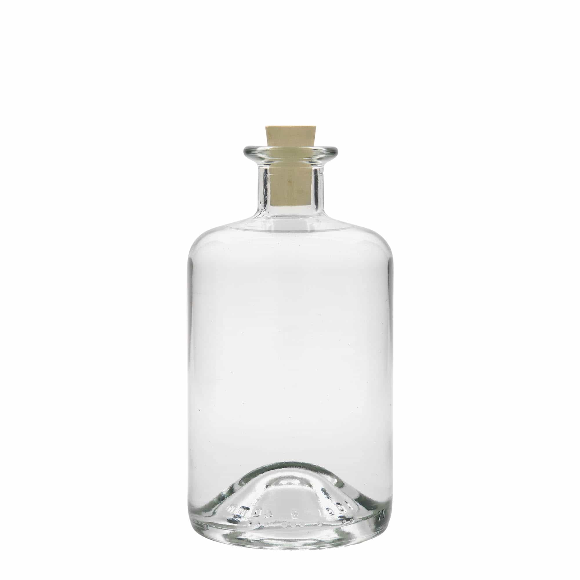 500 ml Garrafa de vidro farmacêutica, boca: Cortiça