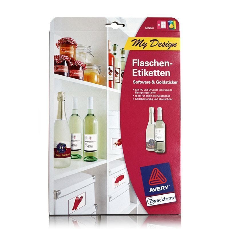 Etiquetas autocolantes, 20 folhas, papel, branco