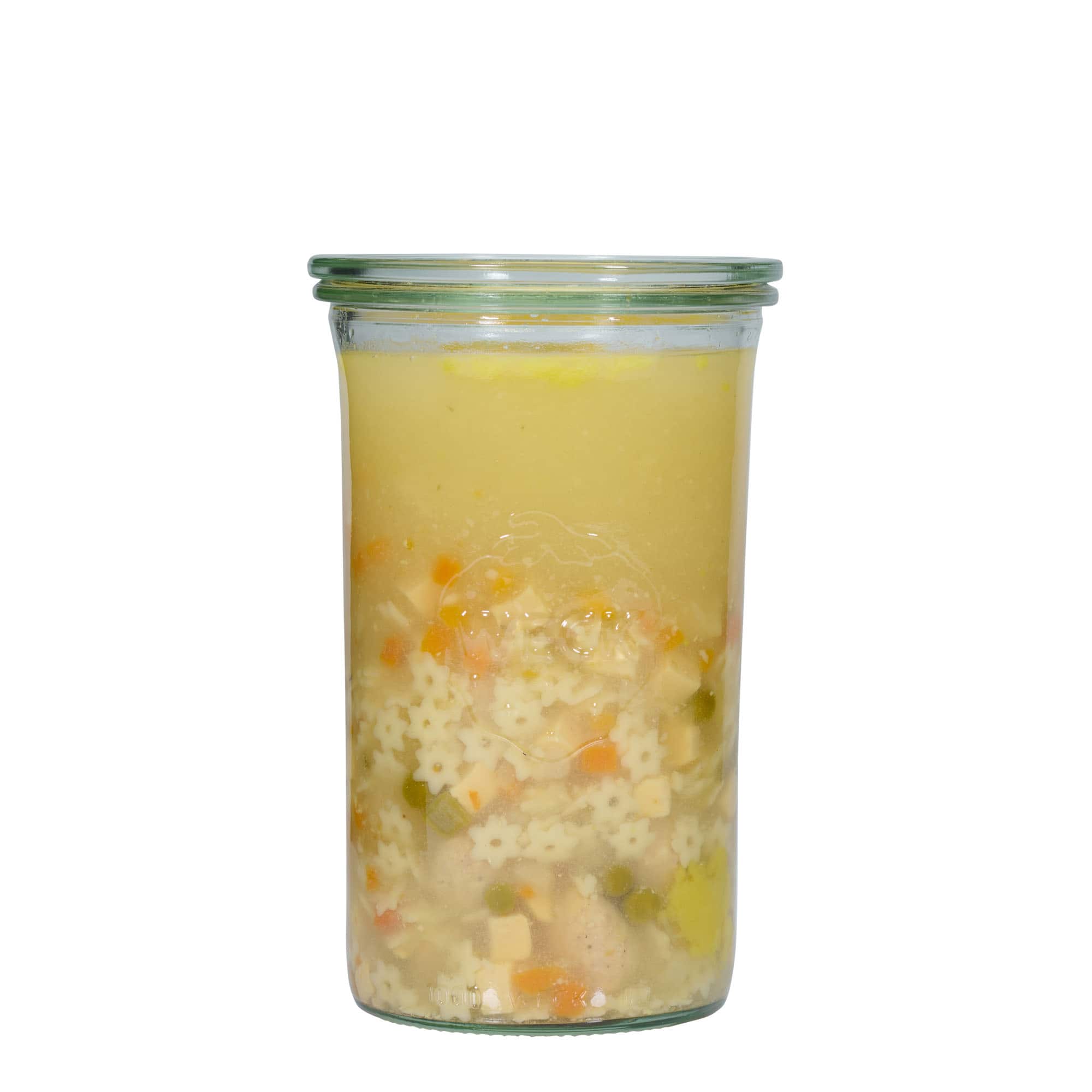 1.000 ml Frasco WECK de boca larga, borda redonda