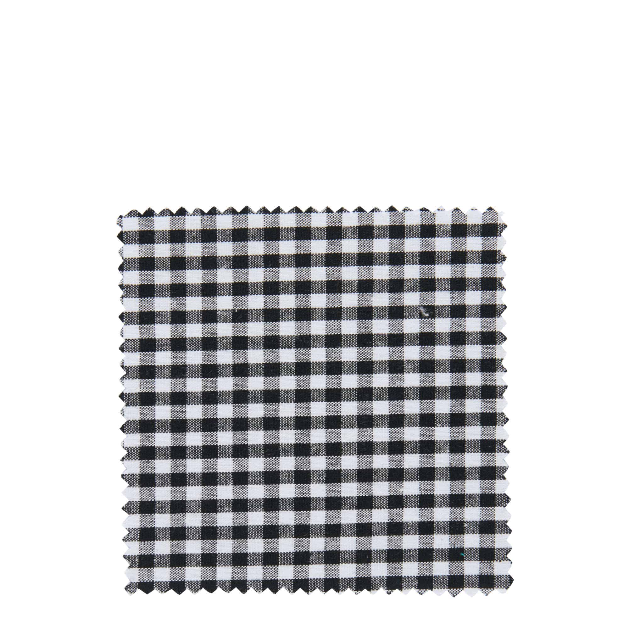 Guardanapo de tecido aos quadrados 12x12, quadrado, têxtil, preto, abertura: TO38-TO53