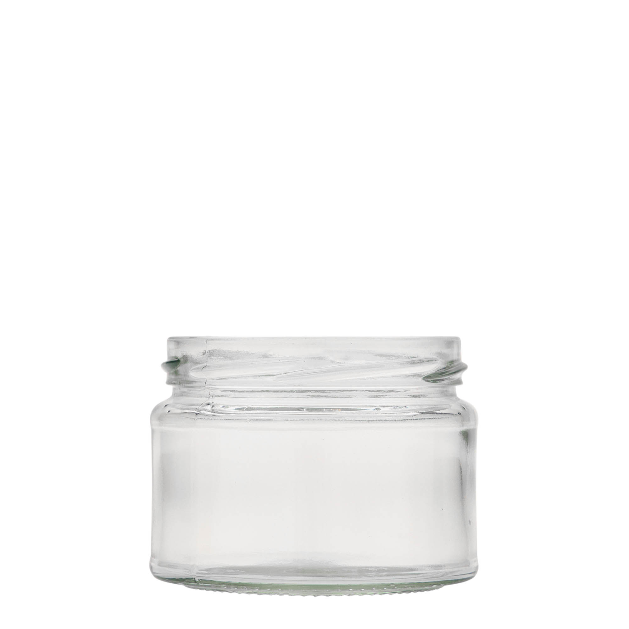 280 ml frasco redondo raso, boca: Twist-Off (TO 82)