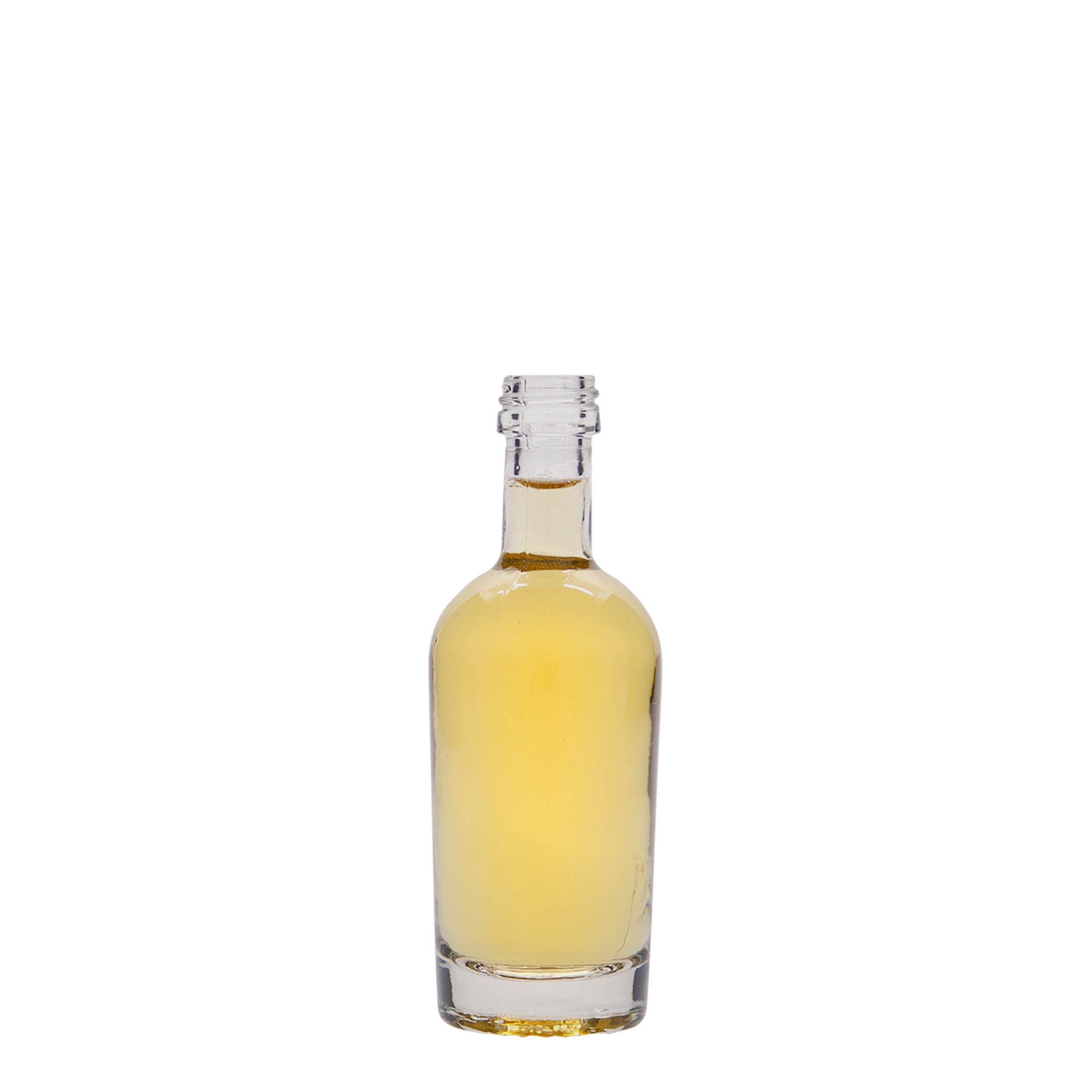 Frasco de vidro de 50 ml 'Pepe', bocal: PP 18 Frasco de vidro de 50 ml 'Pepe', bocal: PP 18