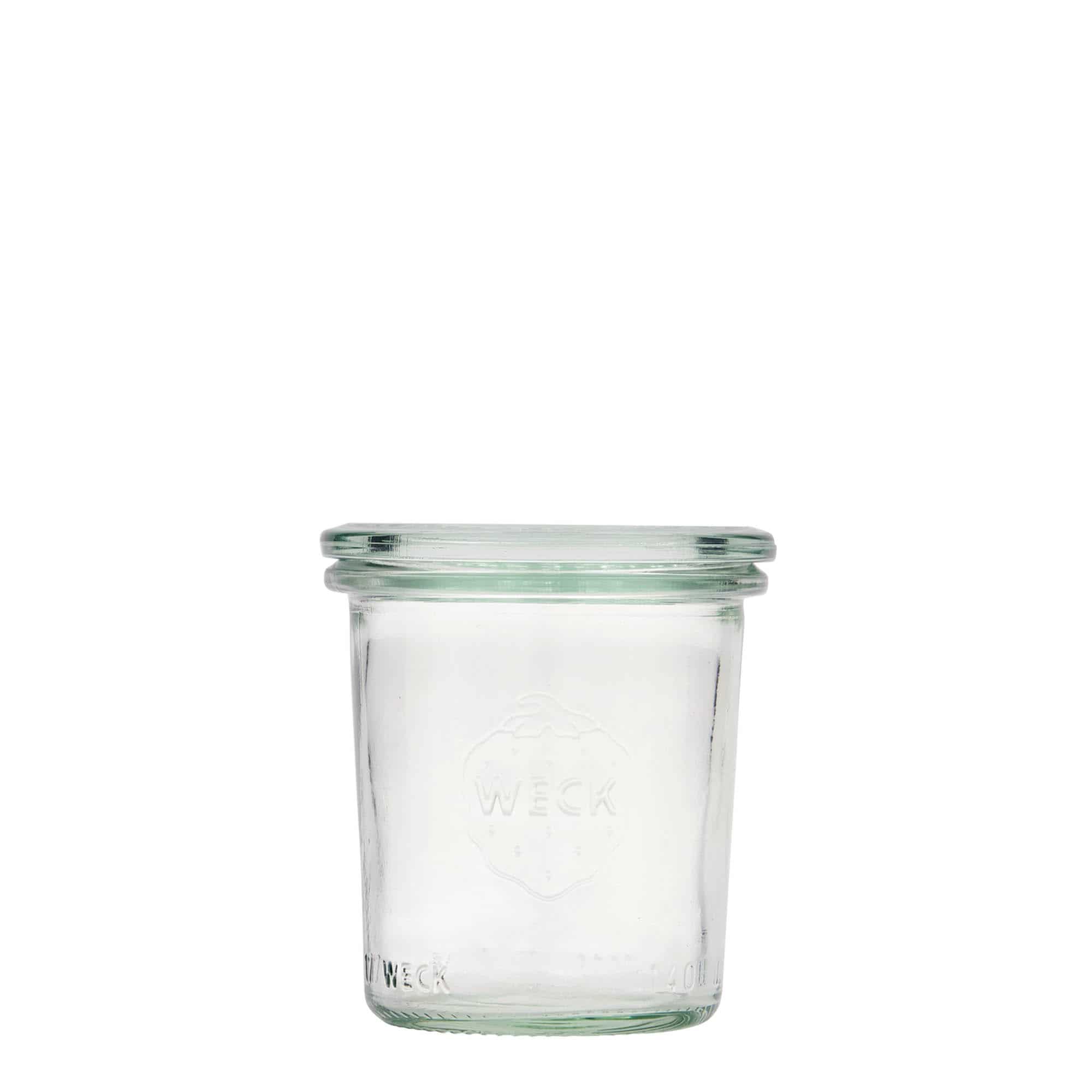 140 ml Frasco cilíndrico WECK, boca: Borda redonda 140 ml Frasco cilíndrico WECK, boca: Borda redonda