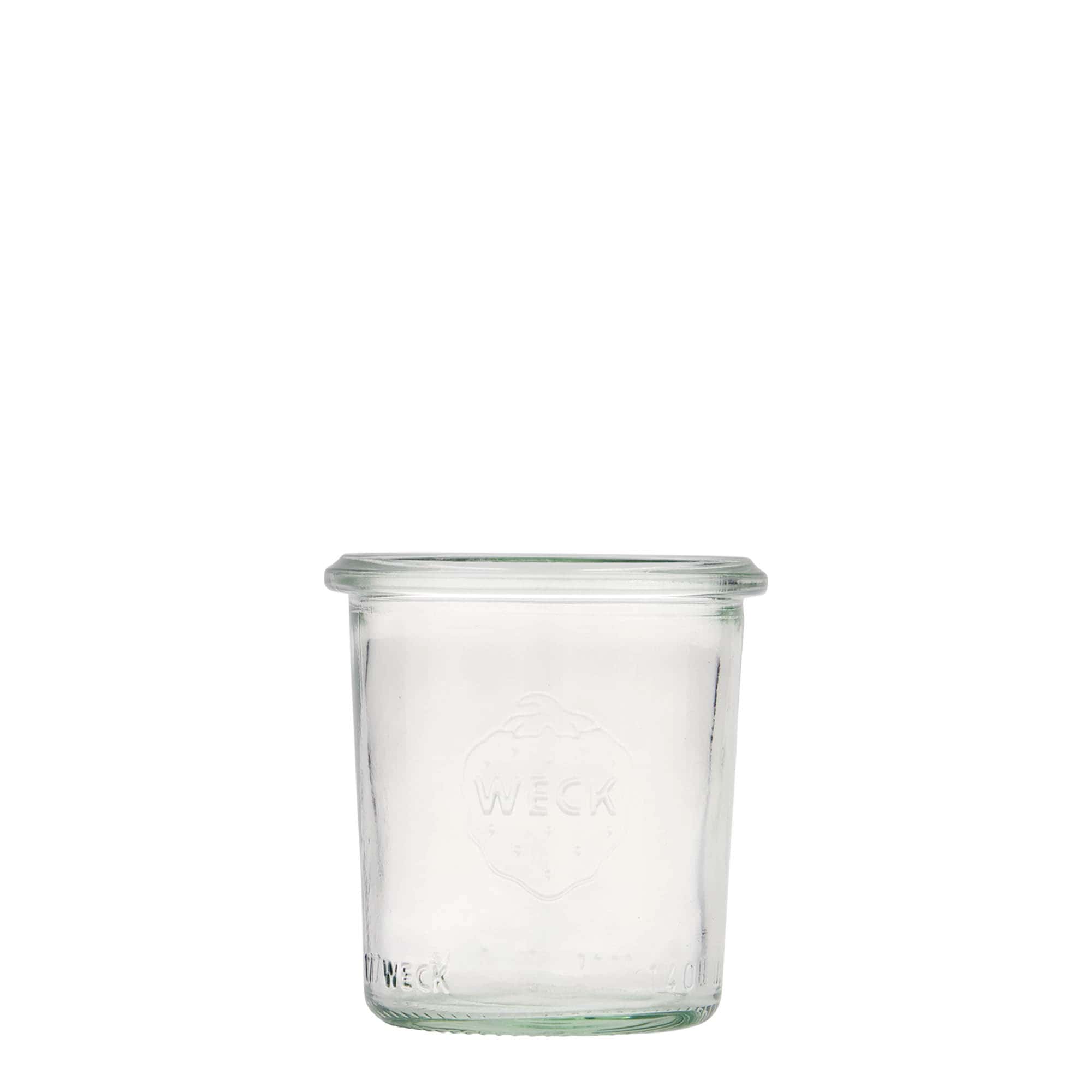 140 ml frasco WECK, boca: borda redonda