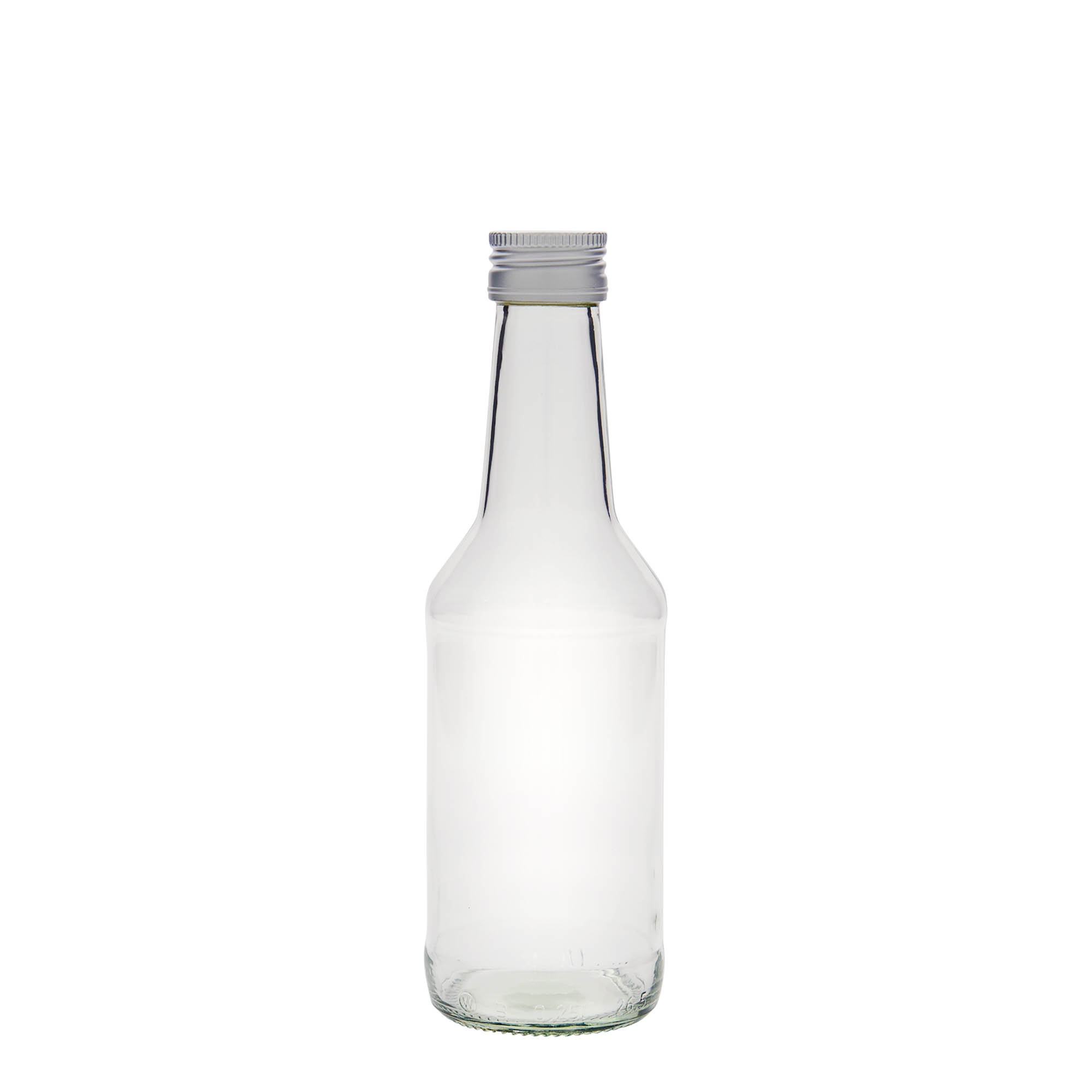 Frasco de vidro de 250 ml 'Nils', bocal: PP 28 Frasco de vidro de 250 ml 'Nils', bocal: PP 28