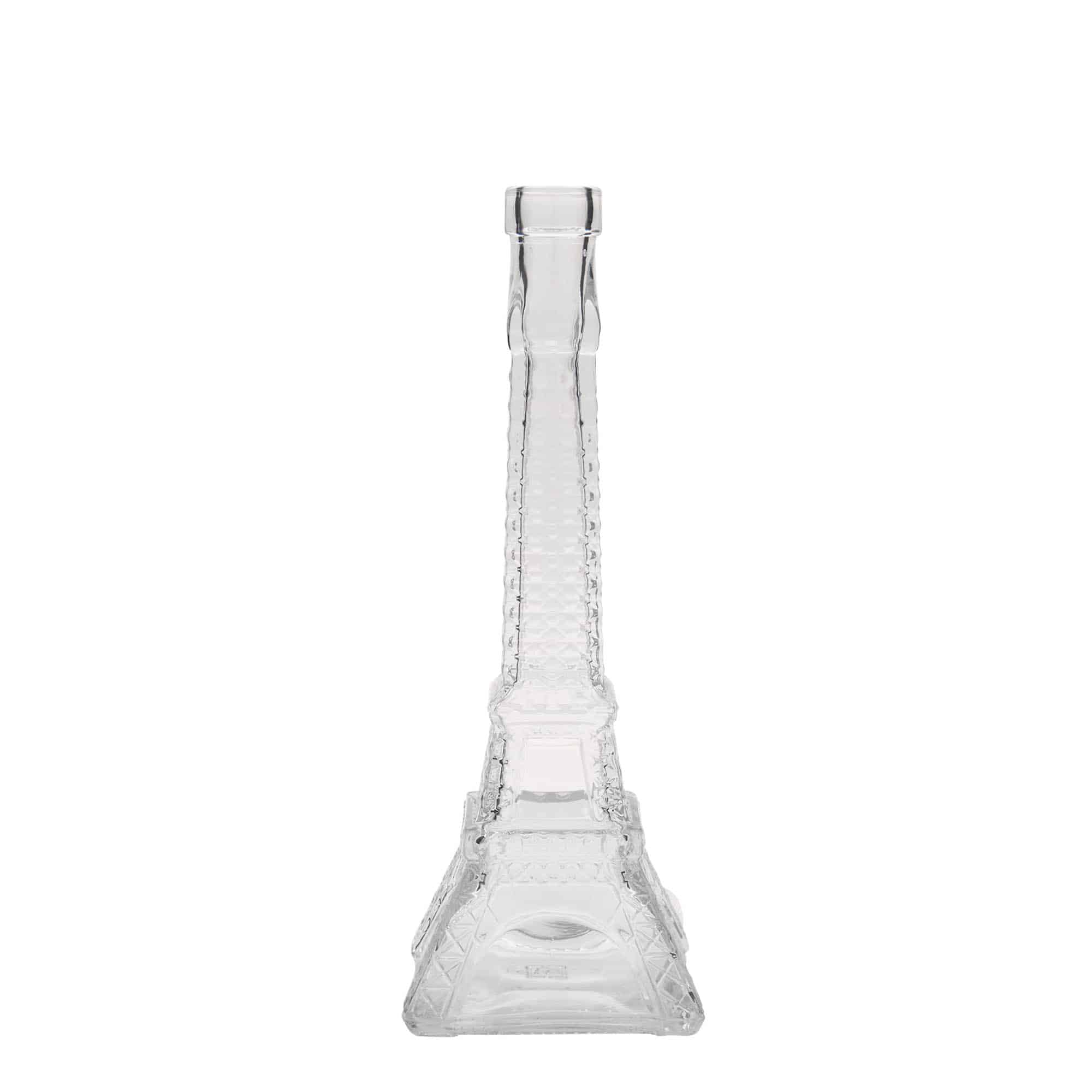 Garrafa de vidro de 200 ml 'Torre Eiffel', abertura: cortiça