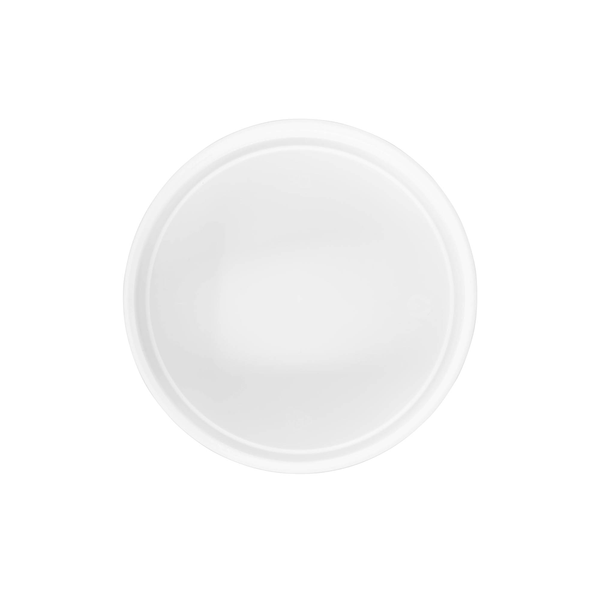 Tampa de rosca, plástico PP, branco, boca: 100/400