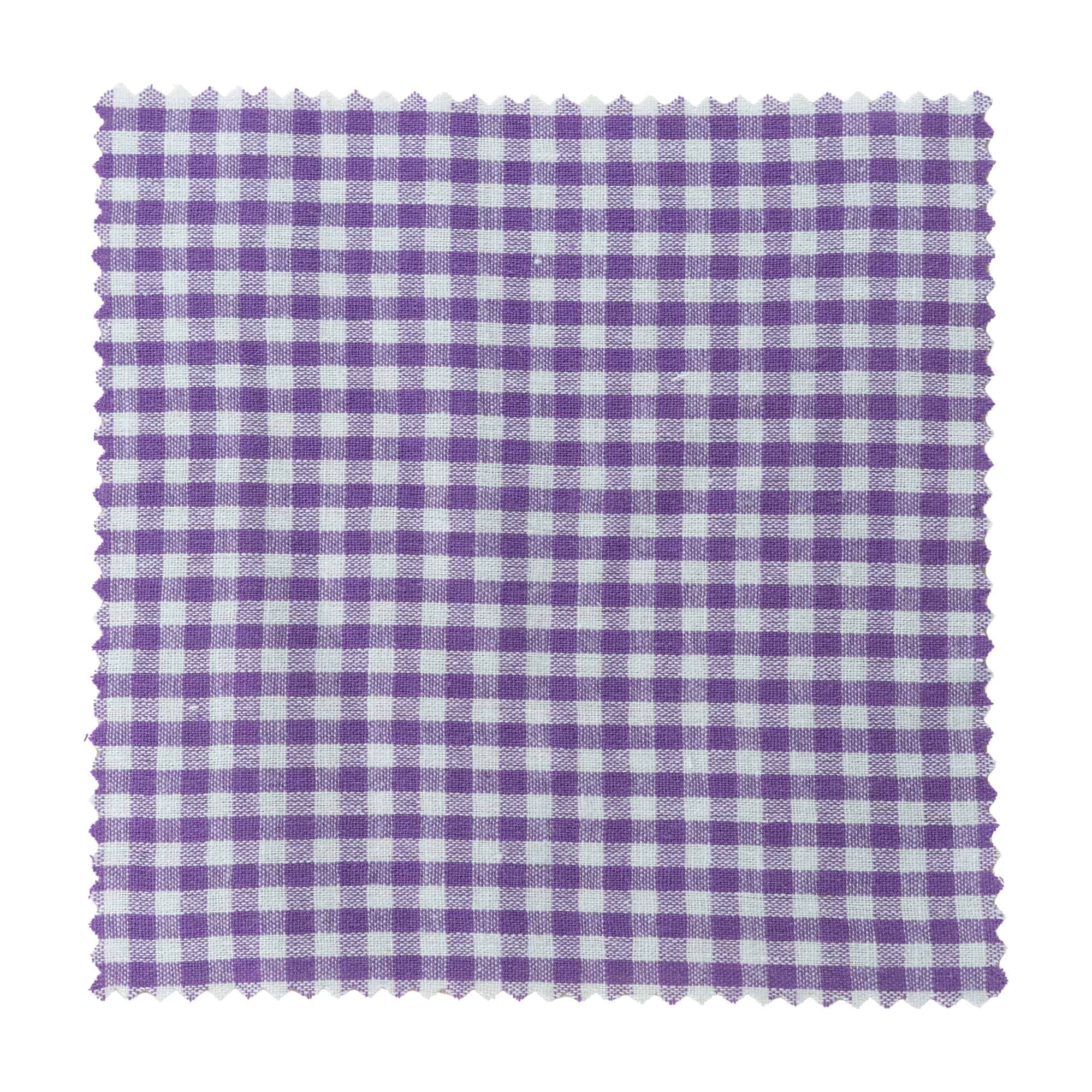 Guardanapo de tecido xadrez 15x15, quadrado, têxtil, lilás, boca: TO58-TO82