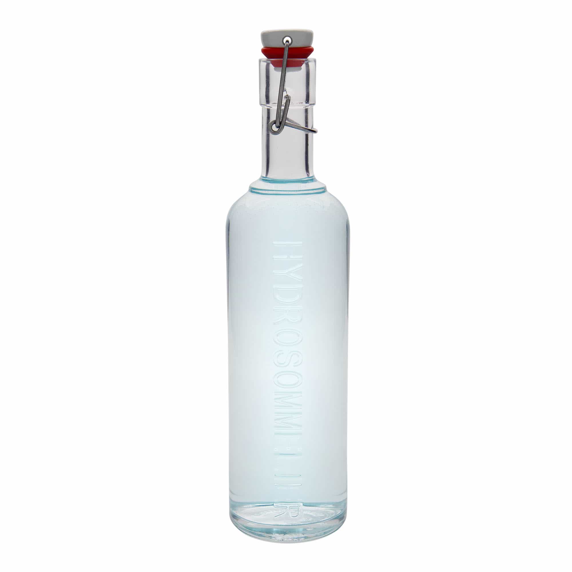 Garrafa de vidro 1.000 ml 'Optima Hydrosommelier', boca: fecho de mola