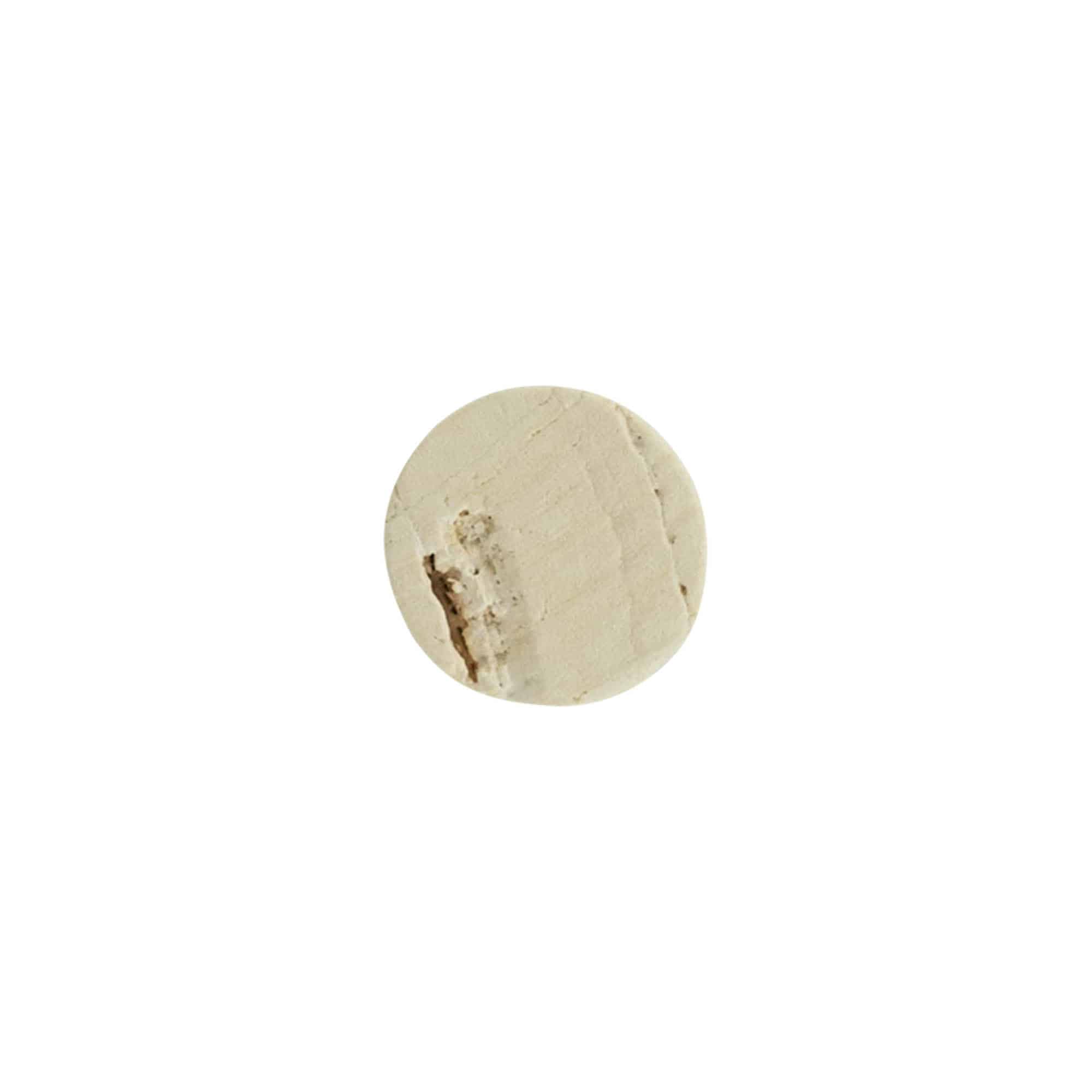 Rolha de vinho 24 mm, cortiça natural, bege, para boca: cortiça