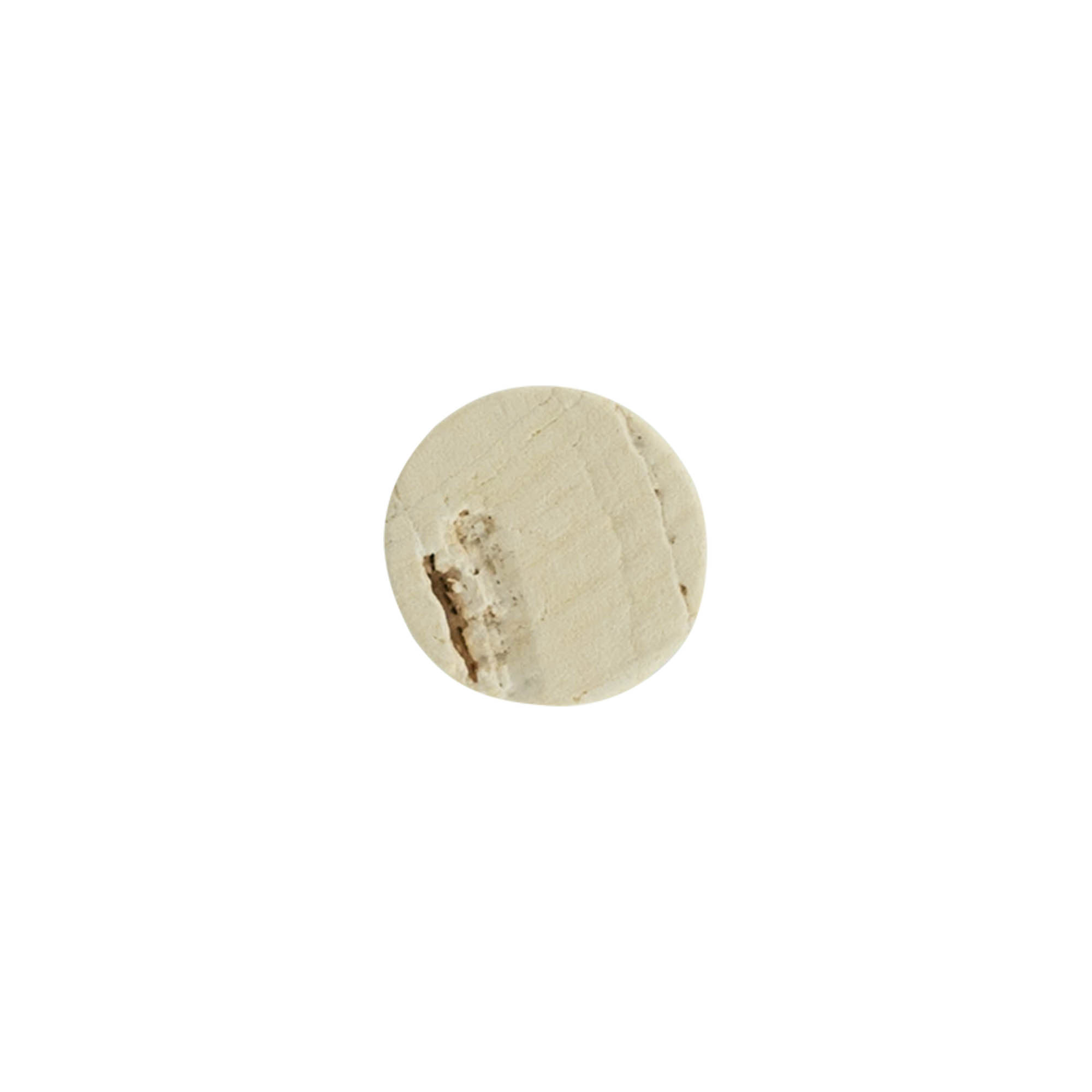 Rolha de vinho 24 mm, cortiça natural, bege, para boca: cortiça