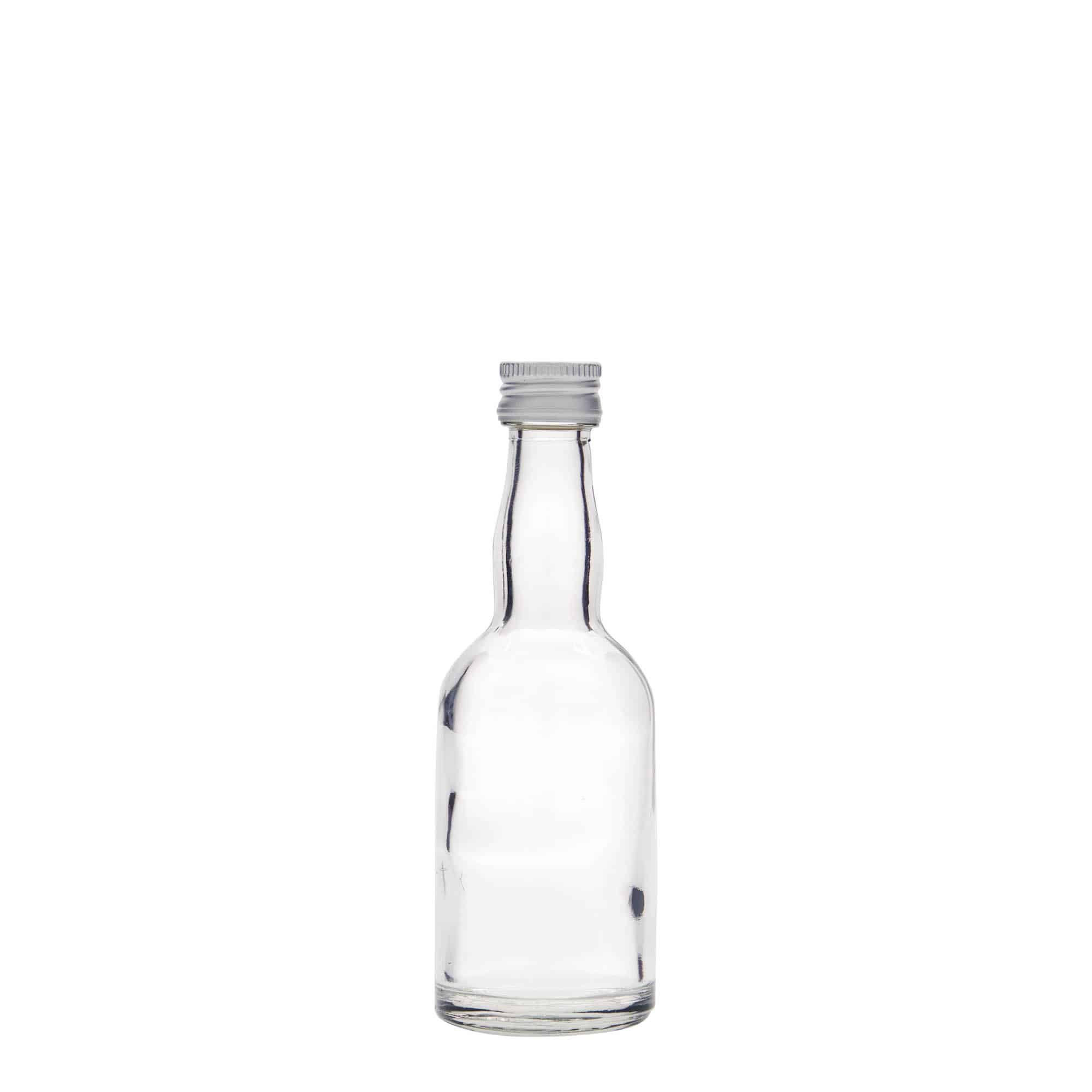 50 ml Garrafa de vidro 'Proba', boca: PP 18