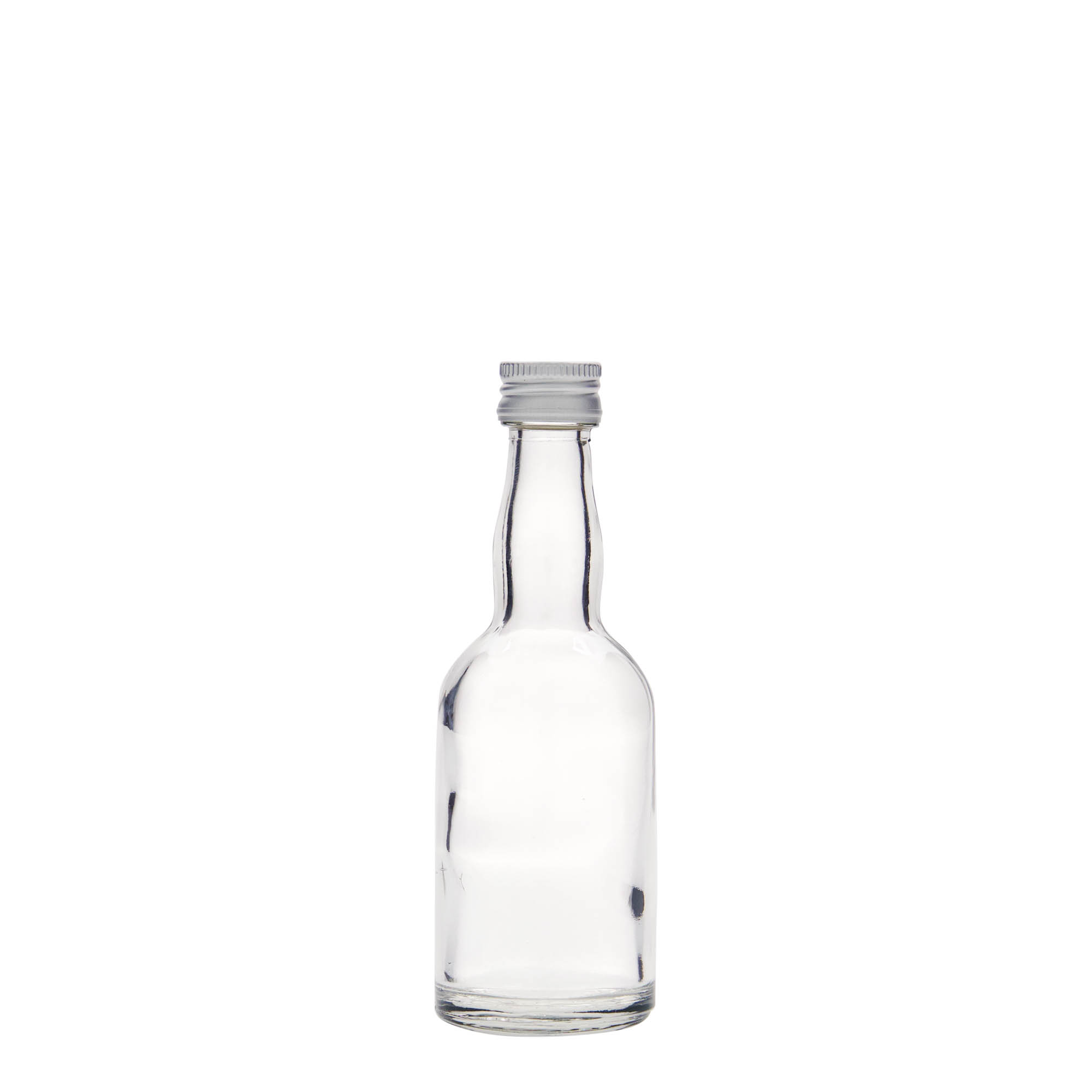 Frasco de vidro de 50 ml 'Proba', boca: PP 18 Frasco de vidro de 50 ml 'Proba', boca: PP 18