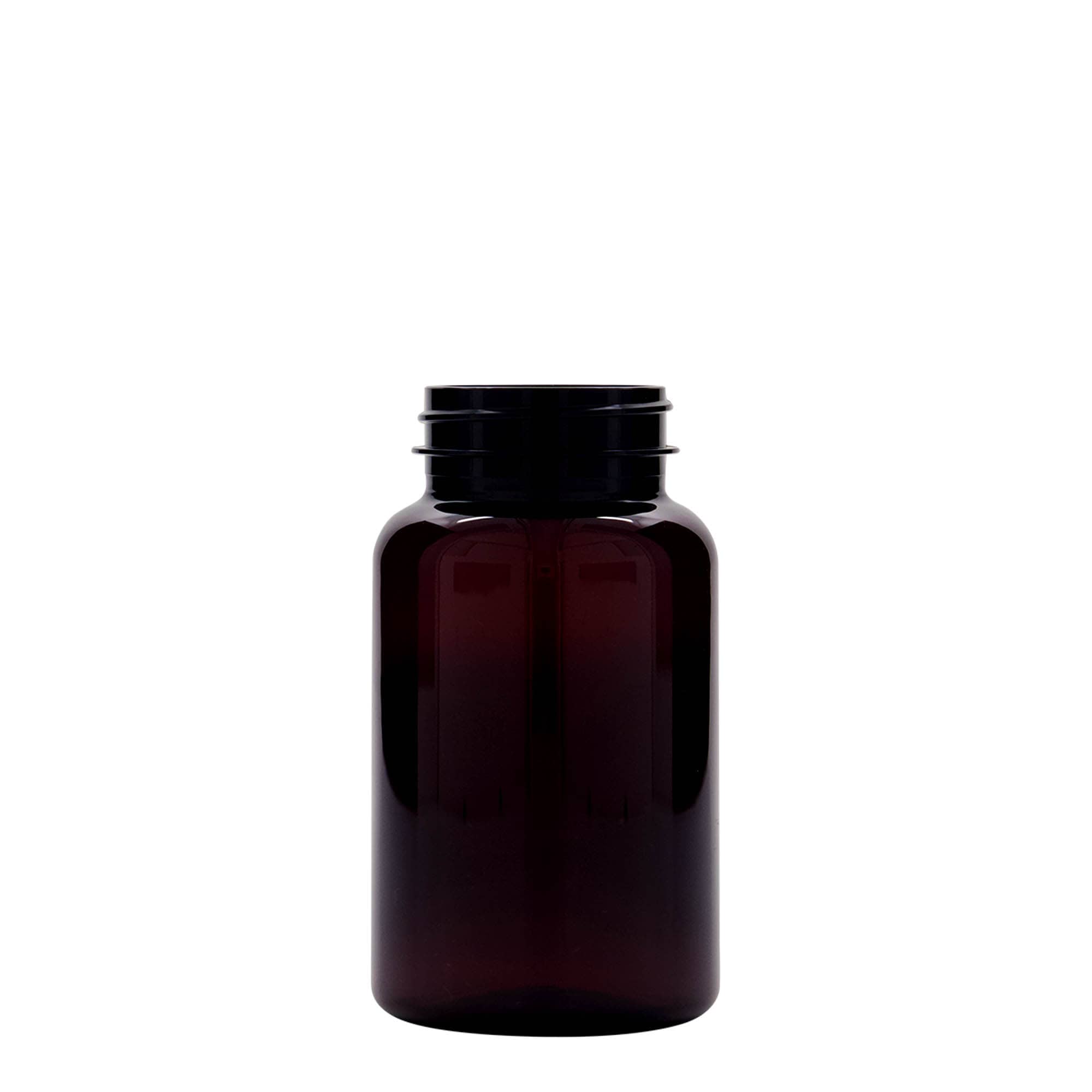 200 ml PET-frasco, plástico, castanho, bocal: 45/400