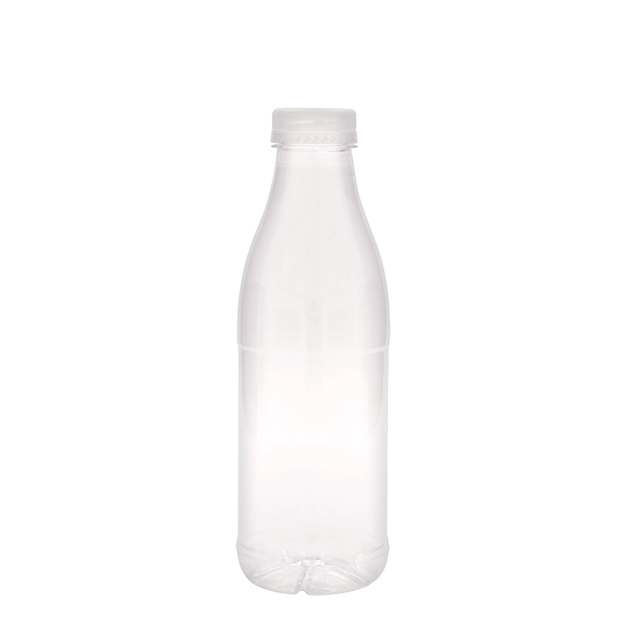 Garrafa PET de 750 ml 'Milk and Juice', plástico, boca: 38 mm