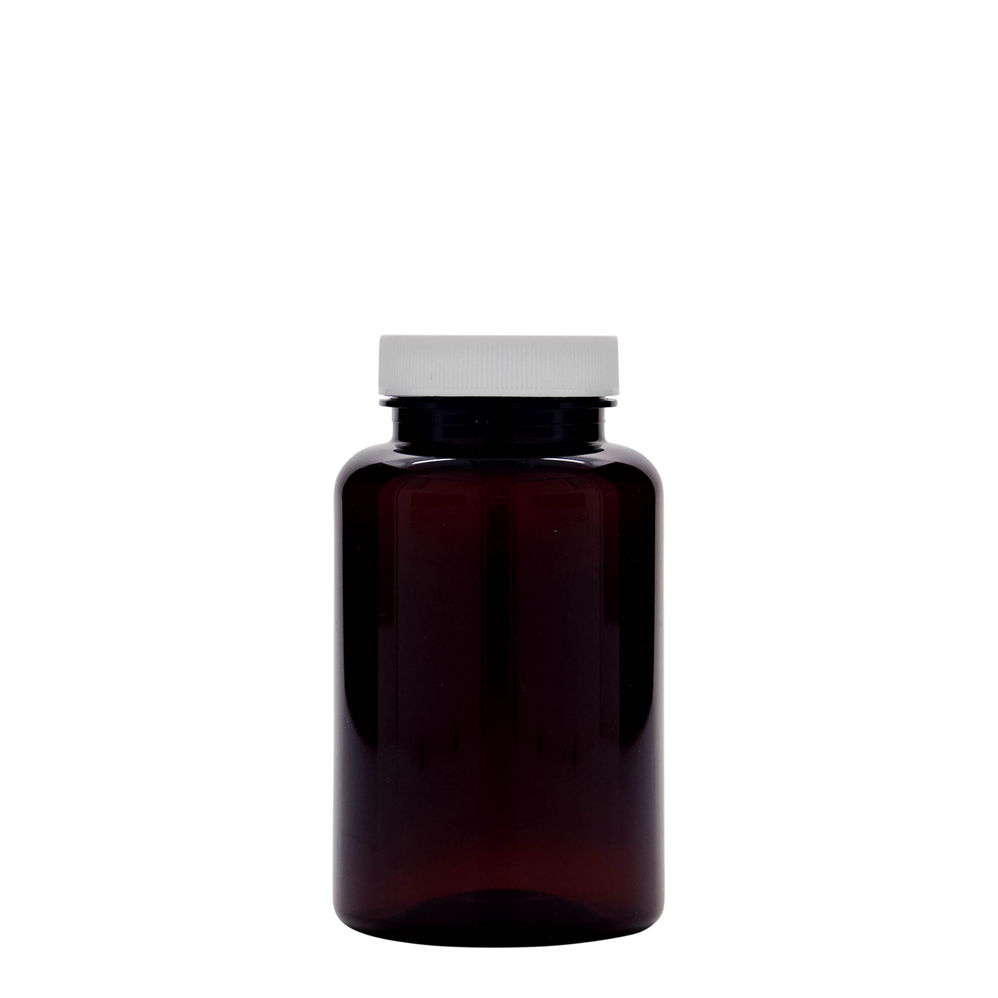 250 ml embalagem PET, plástico, castanho, boca: 45/400