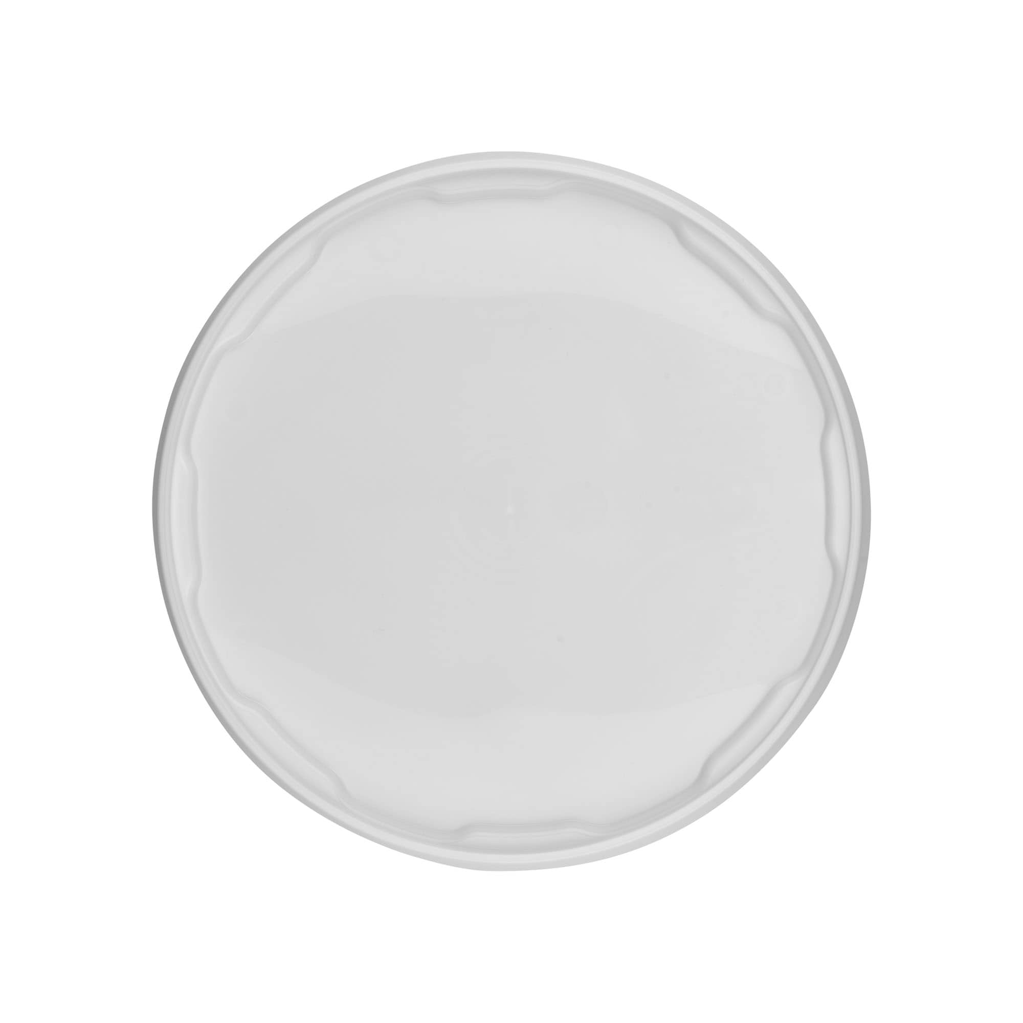 Tampa para baldes 10 l, plástico PP, branco