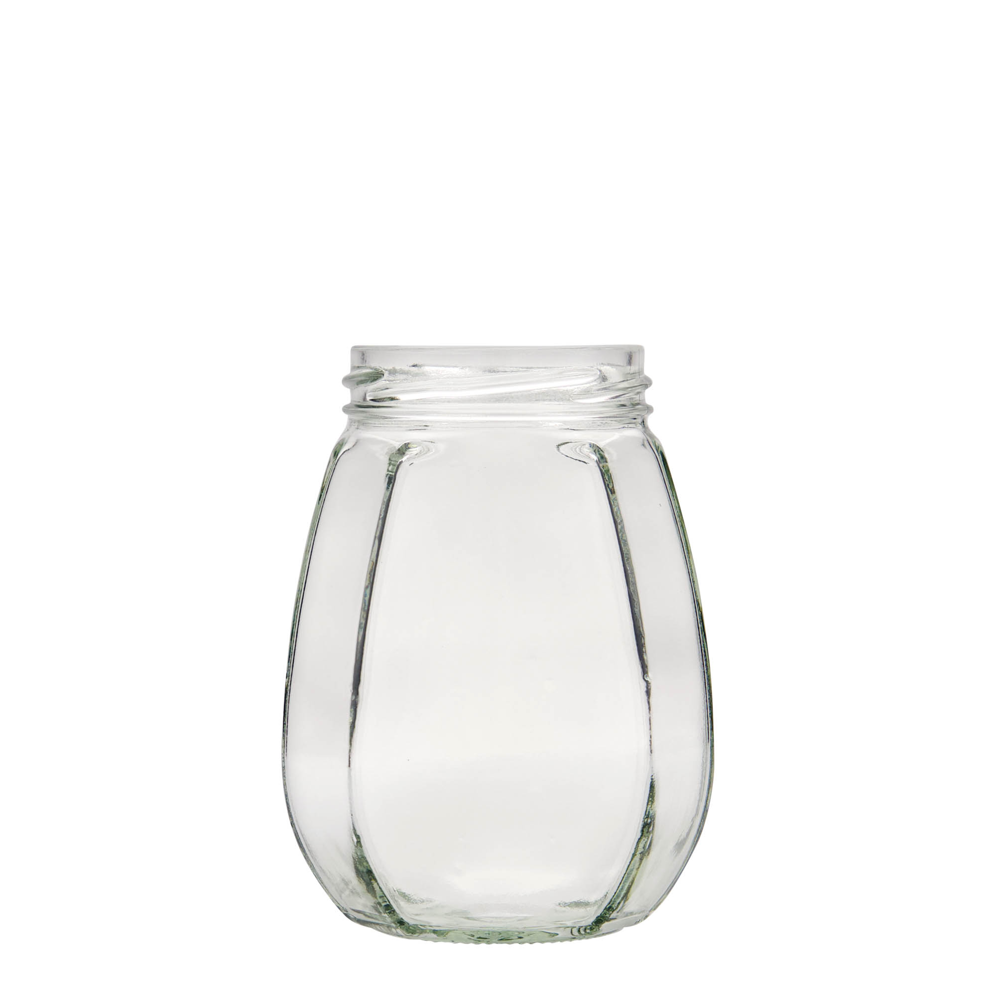 385 ml frasco para joias, hexagonal, boca: Twist-Off (TO 63)