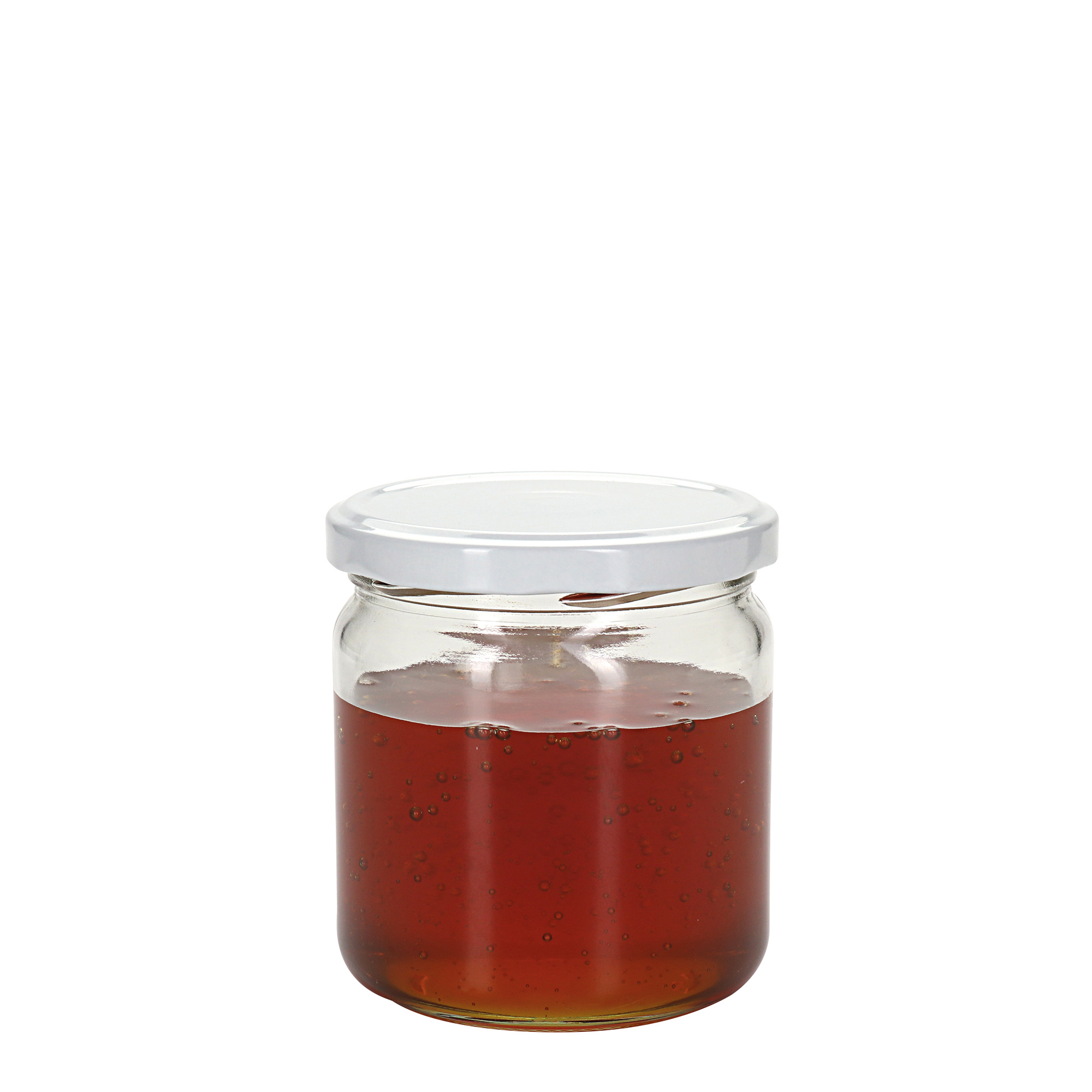 Frasco de mel 388 ml, boca: Twist Off (TO 82) Frasco de mel 388 ml, boca: Twist Off (TO 82)
