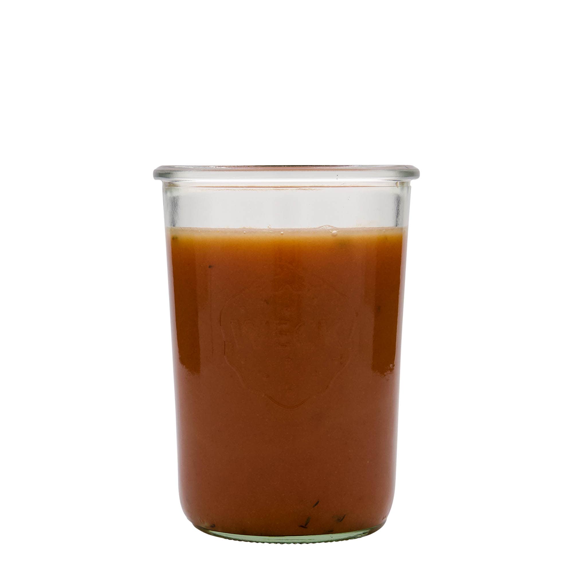 850 ml frasco WECK invertido, boca: borda redonda 850 ml frasco WECK invertido, boca: borda redonda