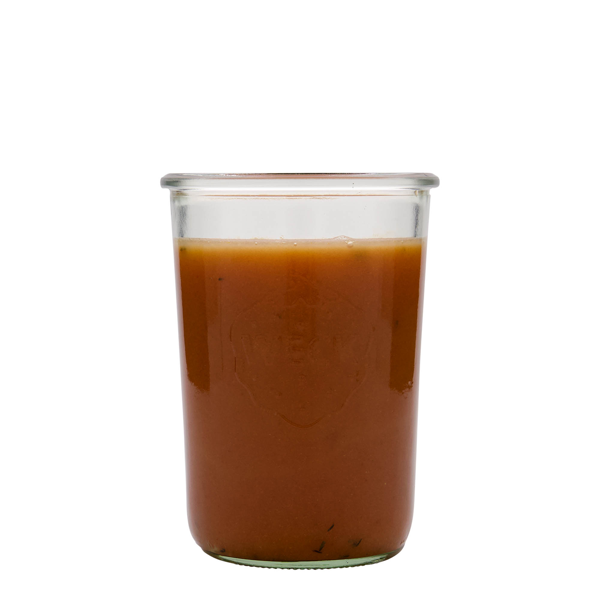 850 ml frasco WECK invertido, boca: borda redonda 850 ml frasco WECK invertido, boca: borda redonda