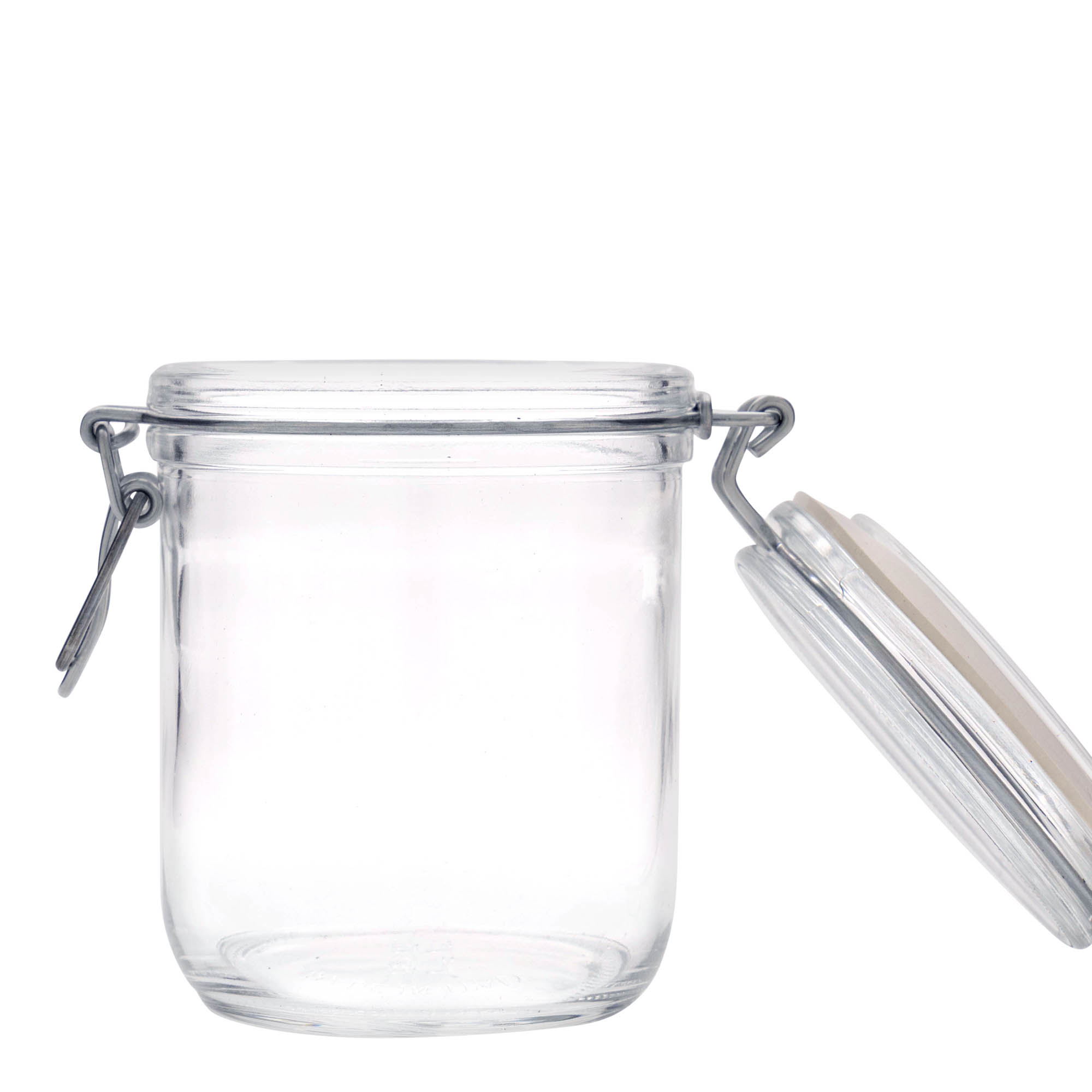Frasco de vidro com fecho de alavanca 'Fido' 500 ml, Boca: Fecho de alavanca Frasco de vidro com fecho de alavanca 'Fido' 500 ml, Boca: Fecho de alavanca
