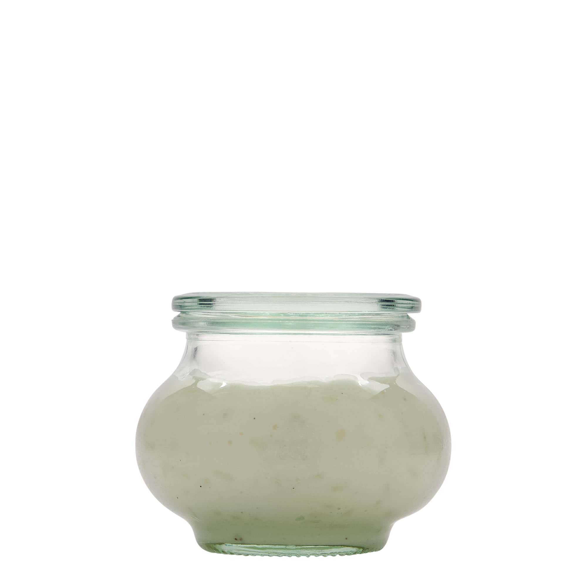220 ml frasco decorativo WECK, boca: borda redonda