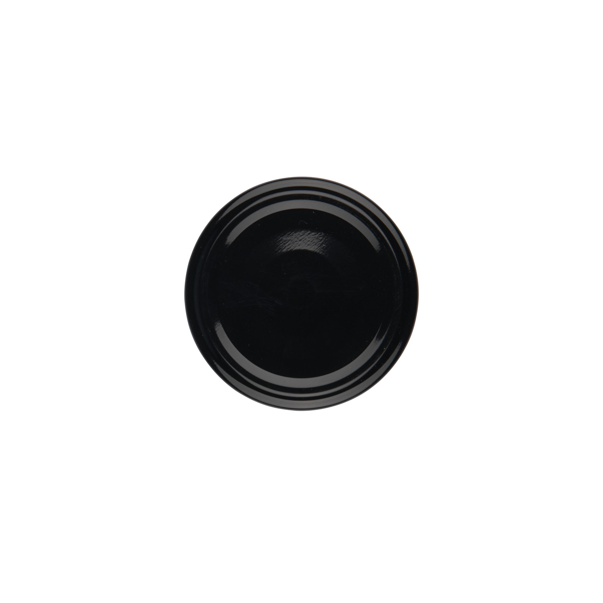 Tampa Twist-Off, folha de flandres, preto, para boca: TO 58