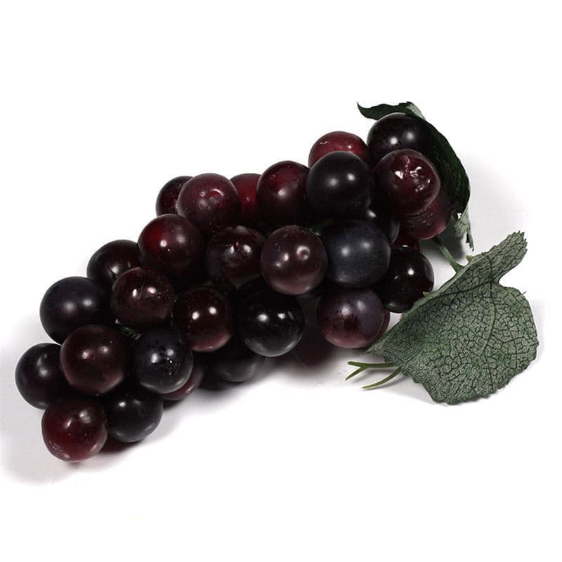 Uvas de plástico, preto Uvas de plástico, preto