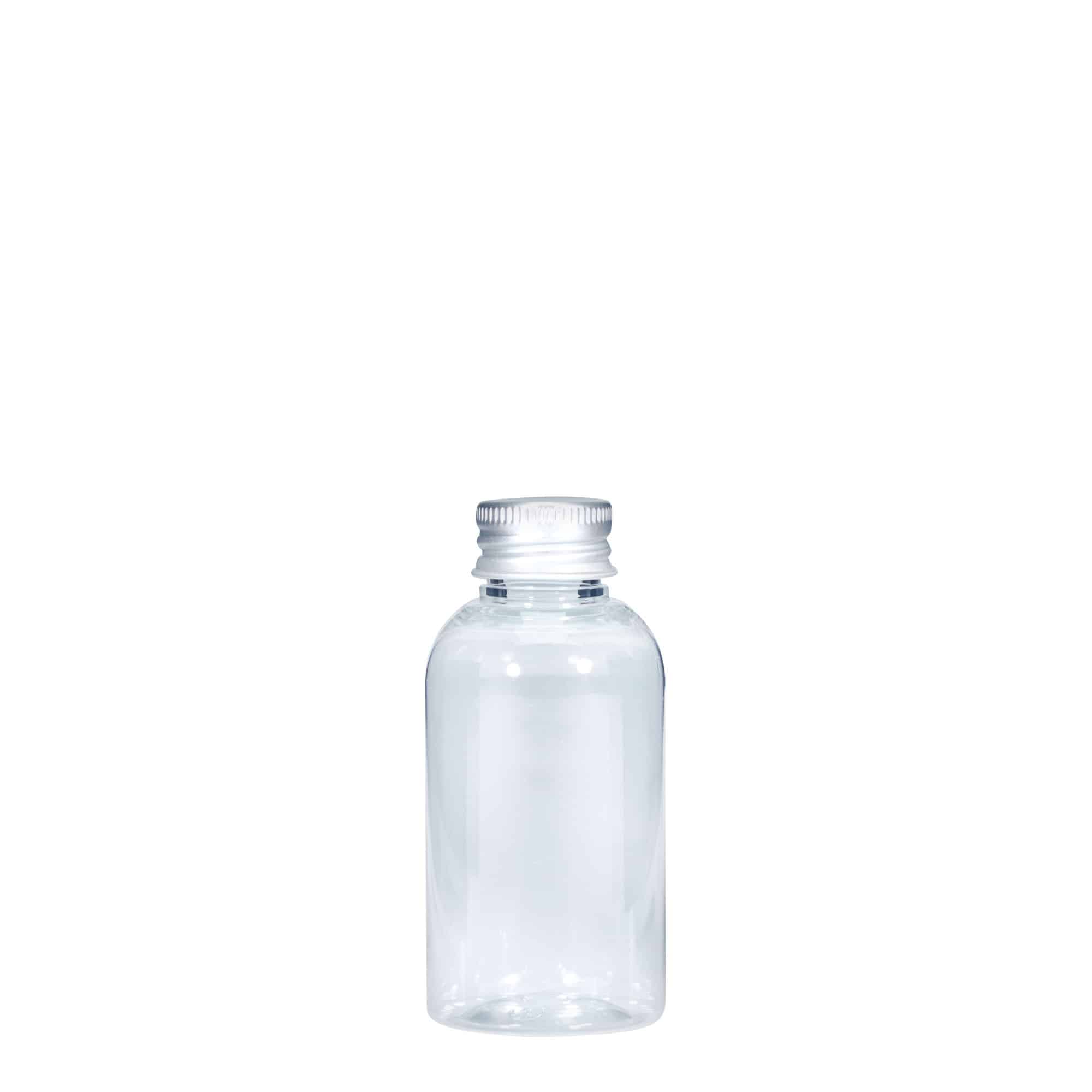 Frasco PET de 50 ml 'Boston', plástico, boca: 20/410
