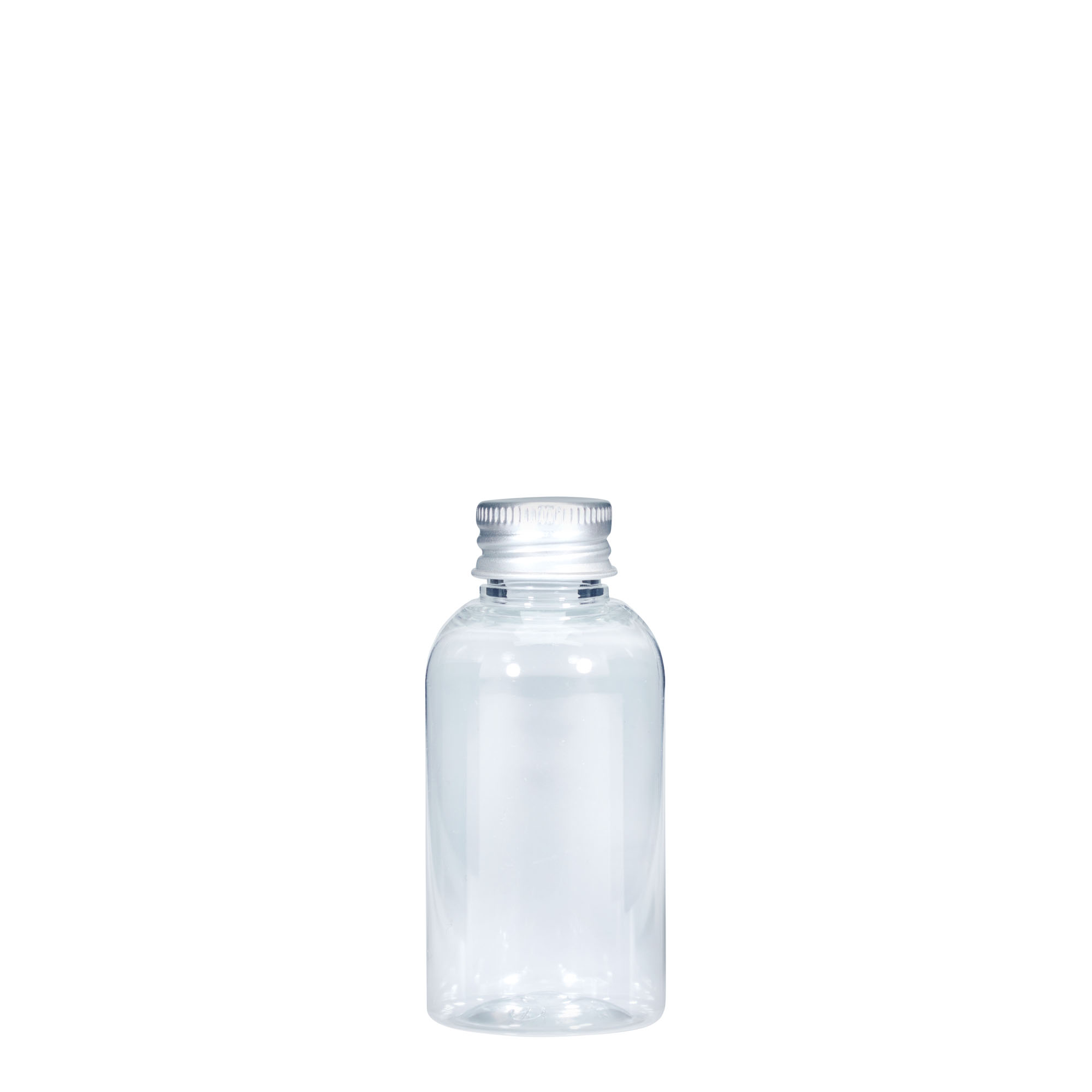 Frasco PET de 50 ml 'Boston', plástico, boca: 20/410