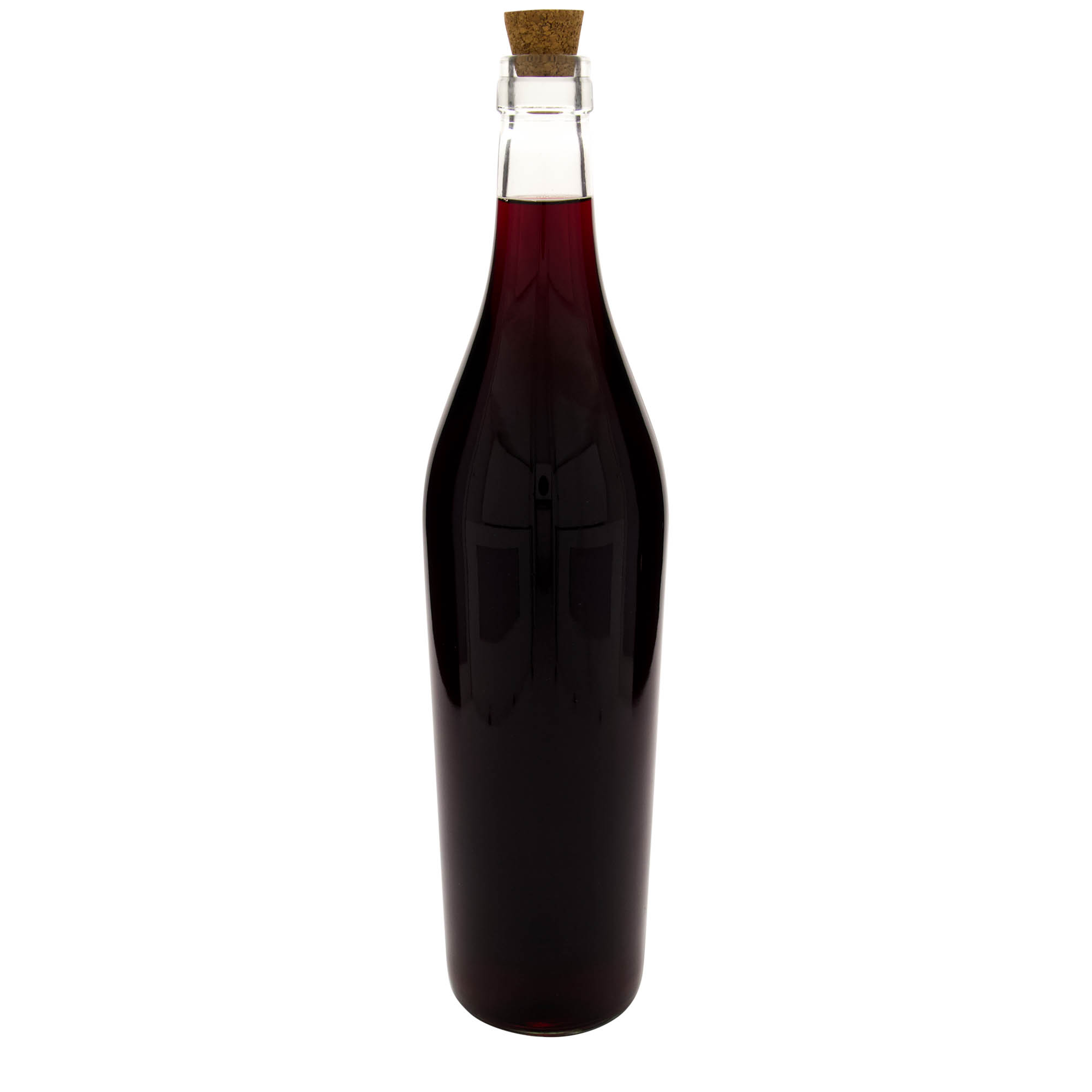 Garrafa de vidro de 3.000 ml 'Big Joe', boca: cortiça Garrafa de vidro de 3.000 ml 'Big Joe', boca: cortiça