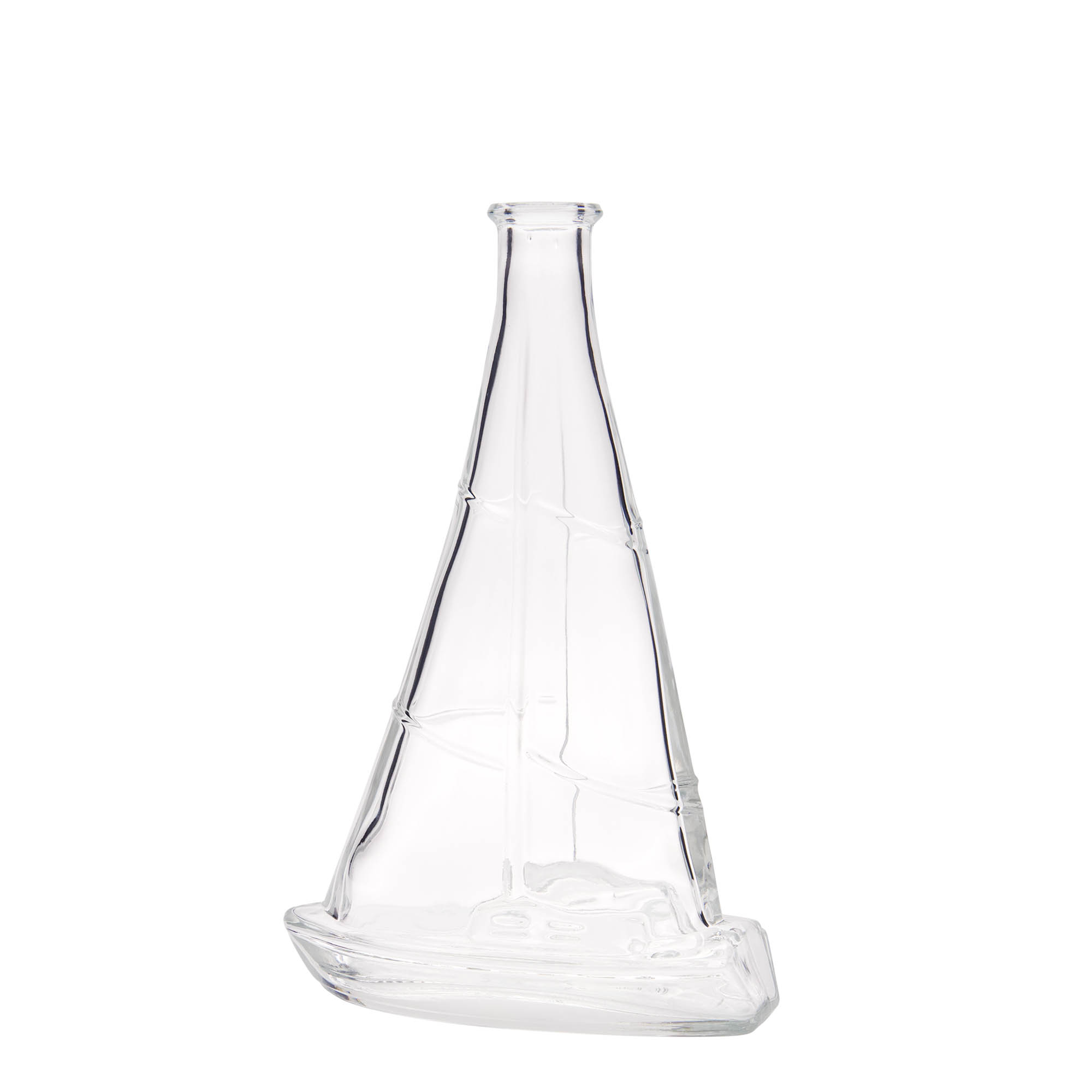 Garrafa de vidro de 350 ml 'Barco à vela', Boca: Cortiça Garrafa de vidro de 350 ml 'Barco à vela', Boca: Cortiça