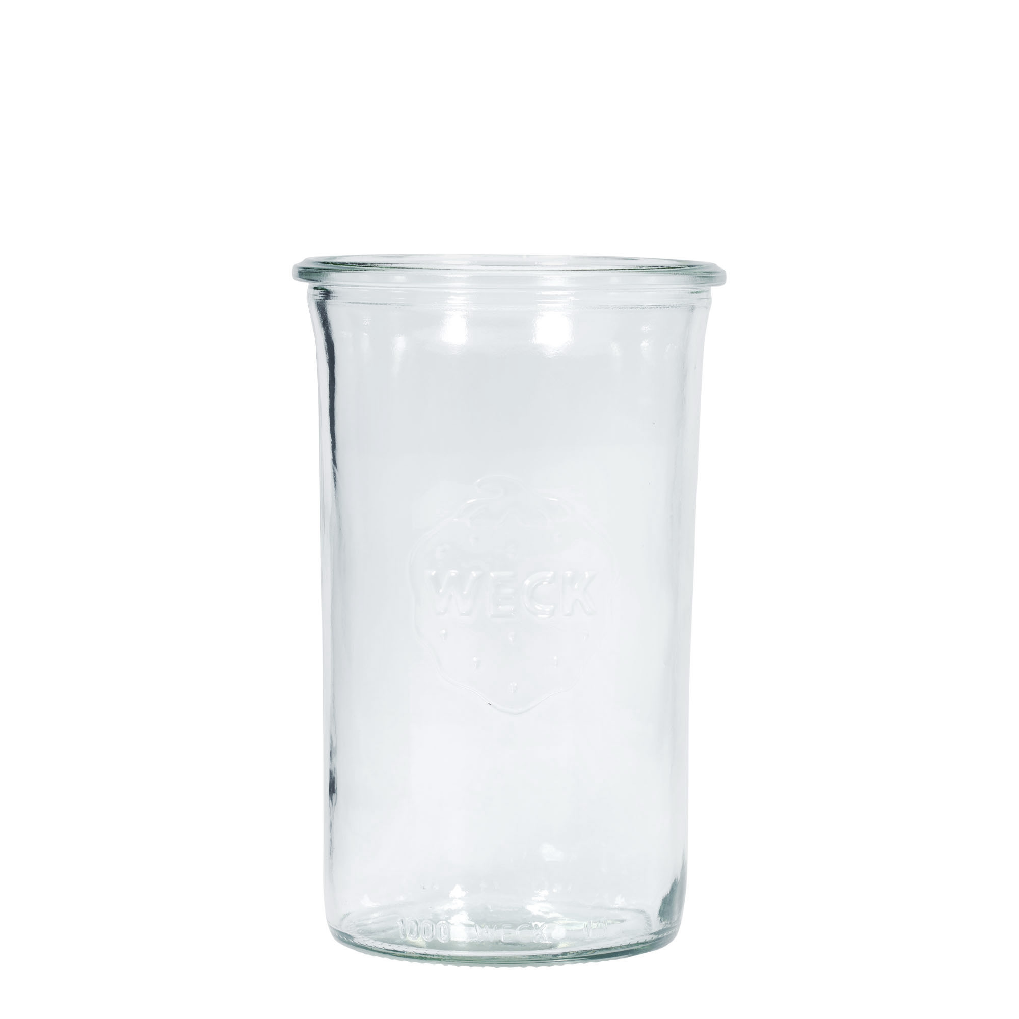1.000 ml Frasco WECK de boca larga, borda redonda 1.000 ml Frasco WECK de boca larga, borda redonda