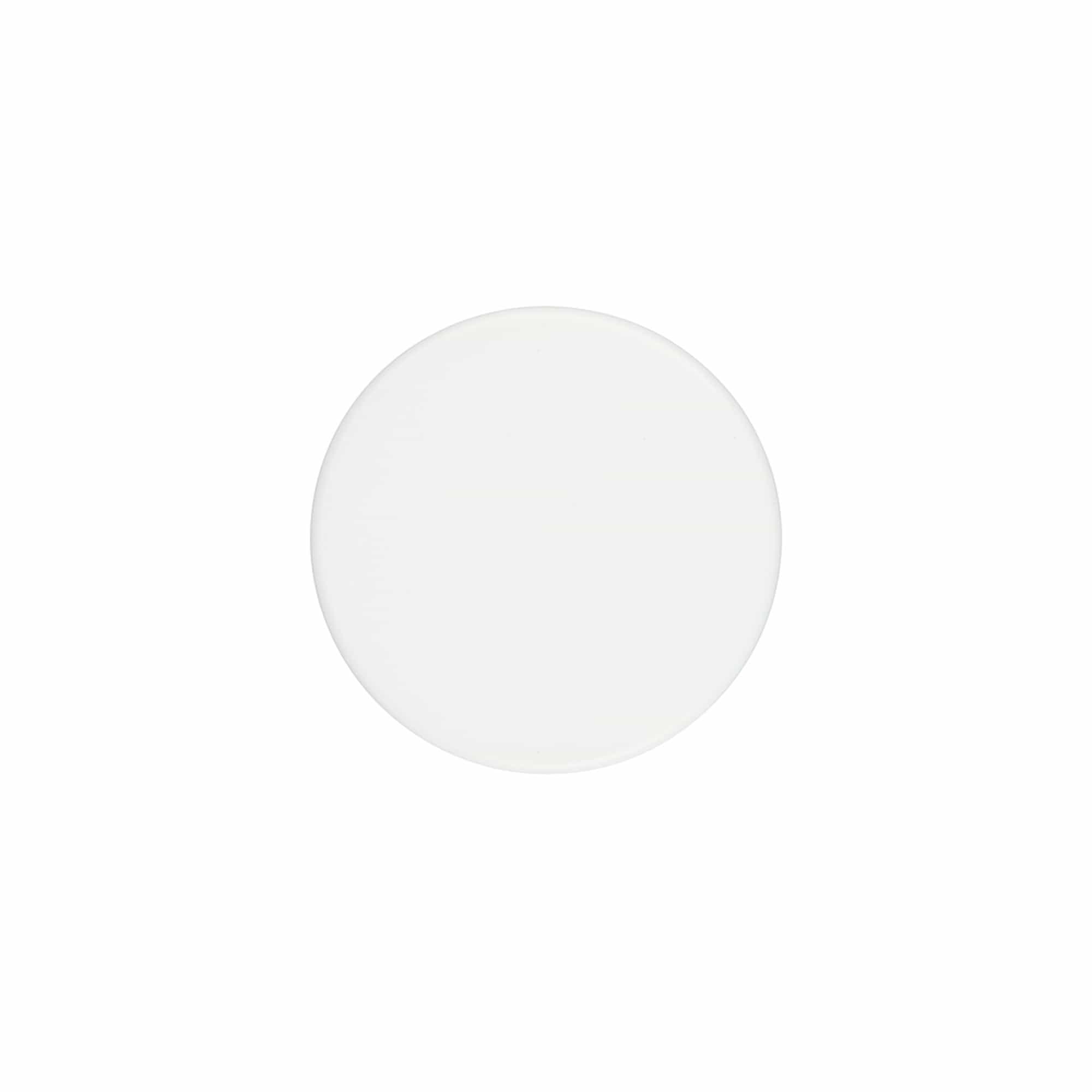 Tampa de rosca para 30 ml 'Brown Line', PP, branco Tampa de rosca para 30 ml 'Brown Line', PP, branco